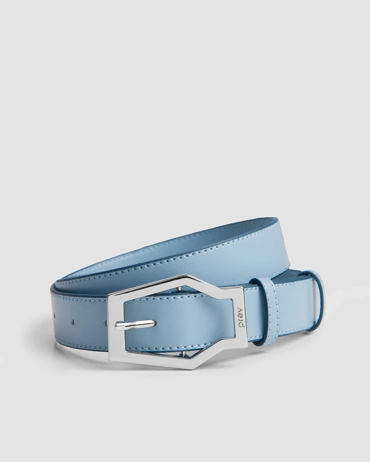 Prev Damen vegan Gürtel Karel Midi Naia Hellblau