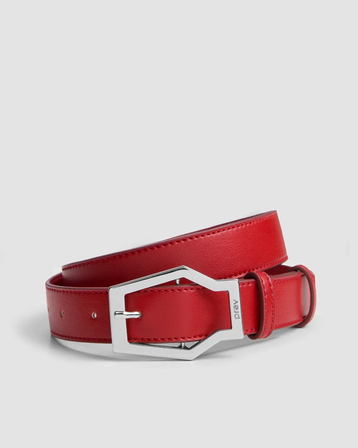 Prev Damen vegan Gürtel Karel Midi Cherry