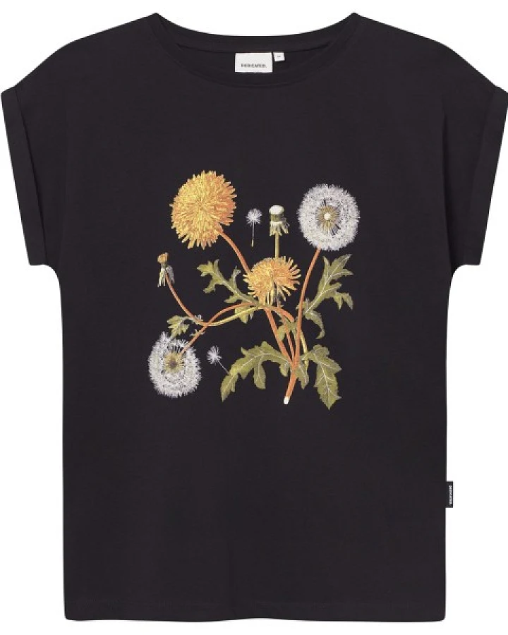 DEDICATED - Women's T-Shirt Visby - T-Shirt Gr S schwarz