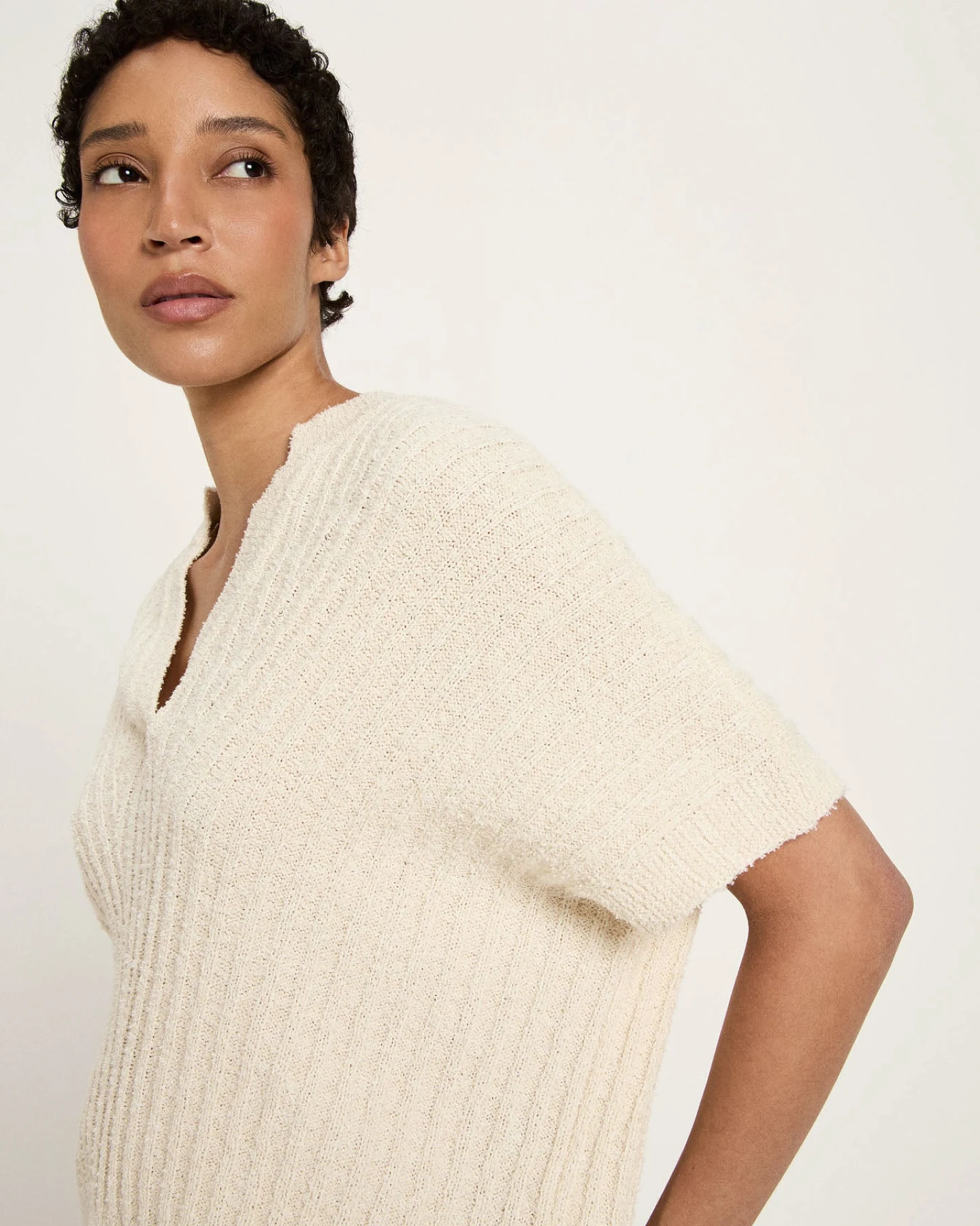 Bouclé Pullunder (GOTS) – Ansicht 2
