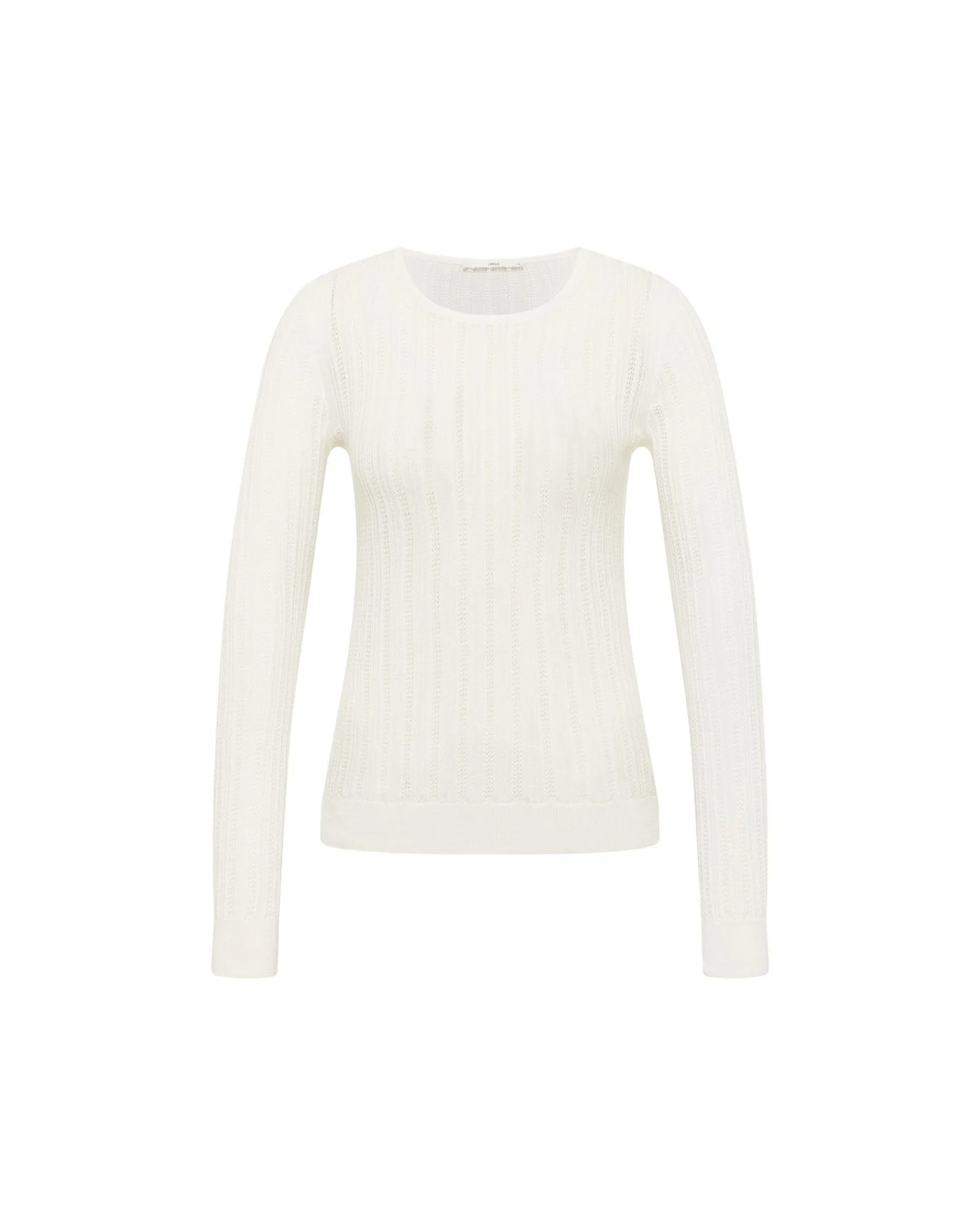 Pointelle-Pullover (GOTS) – Ansicht 5