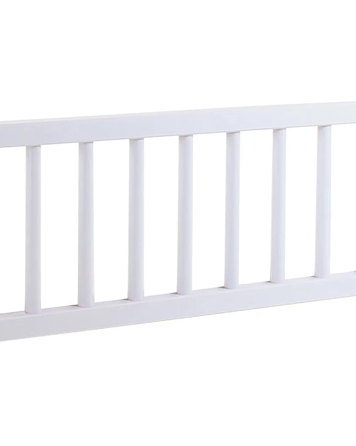 Babybay Babybay Original Verschlussgitter, Buche massiv, weiß lackiert einfache Montage