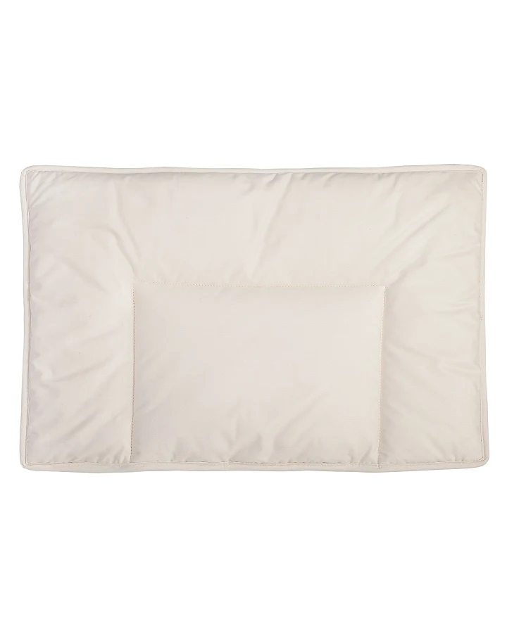 Flachkissen für Babys und Kleinkinder Baumwolle (kbA) 40 x 60 x 5 cm, 250 g, Perkal-Inlett