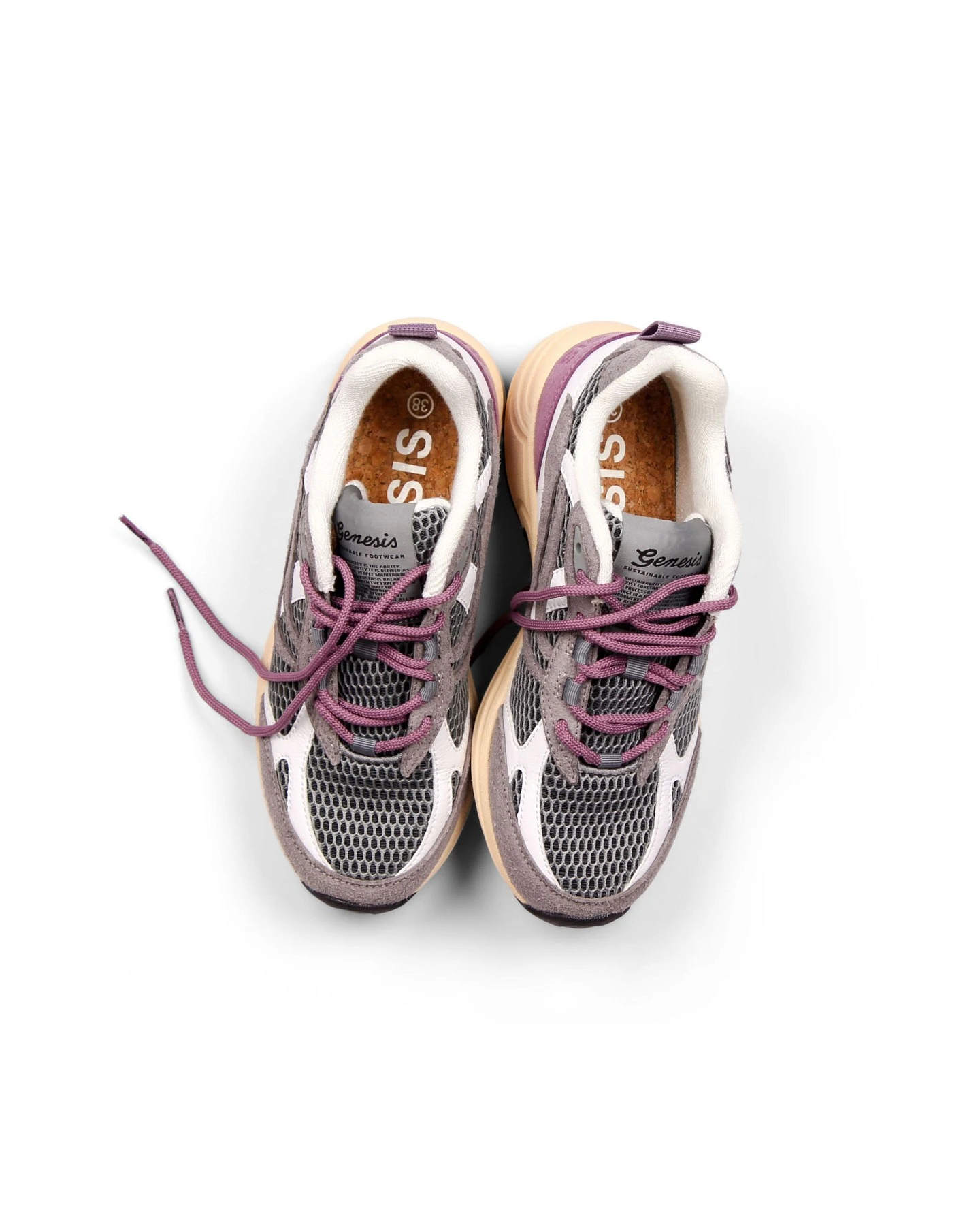 Sneaker G-Eco`99 Multi Mesh Grey/White/Lavender – Ansicht 4