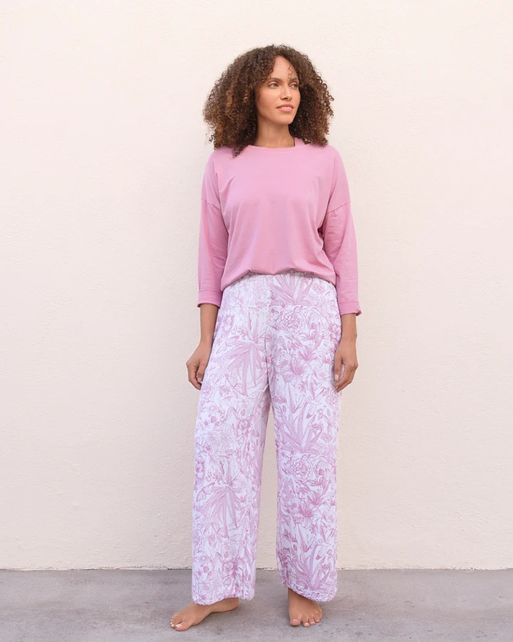 Jaya Organics Yogahose Kairo Cotton - White L
