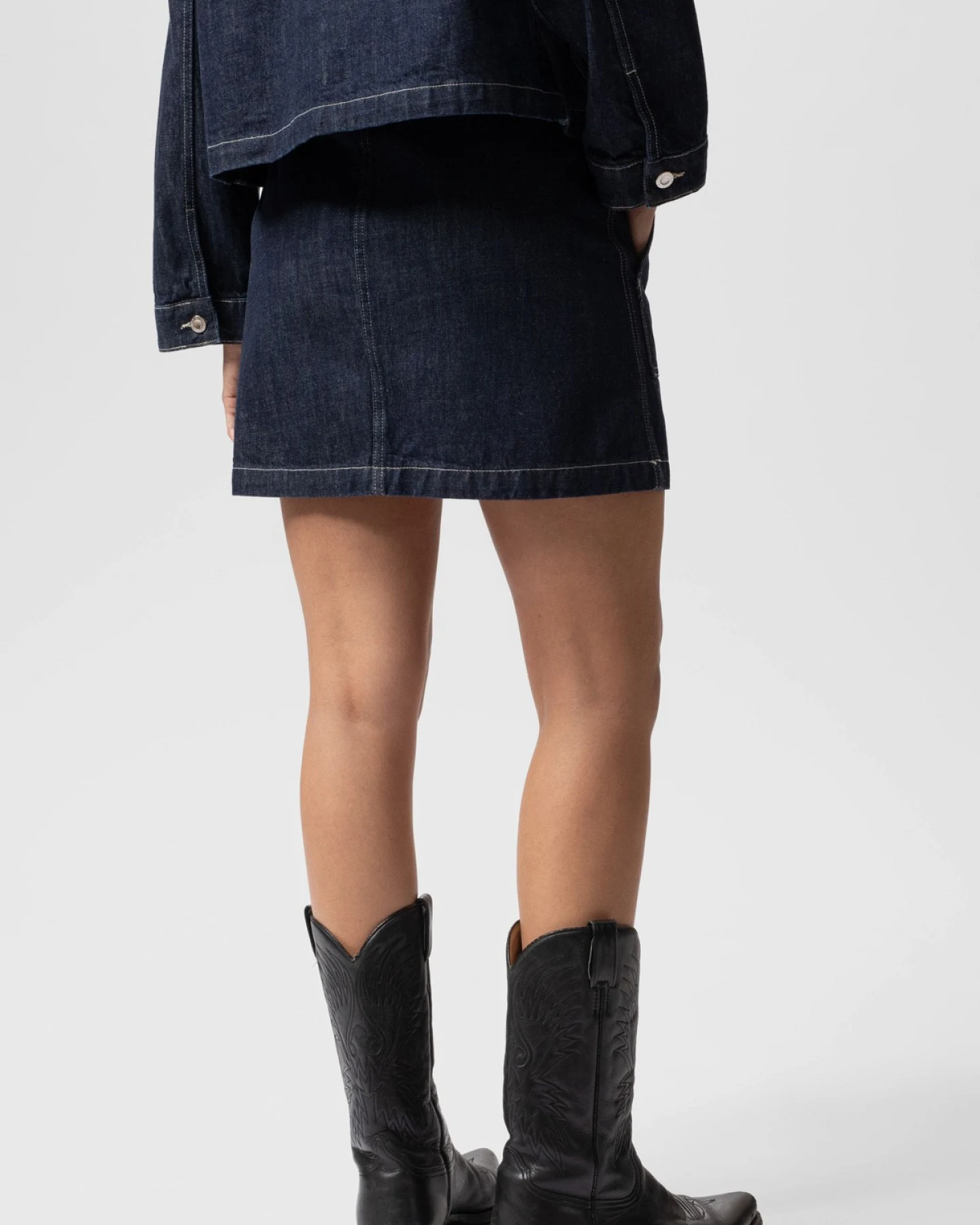 Rock Elvy Workwear Denim Blau – Ansicht 4
