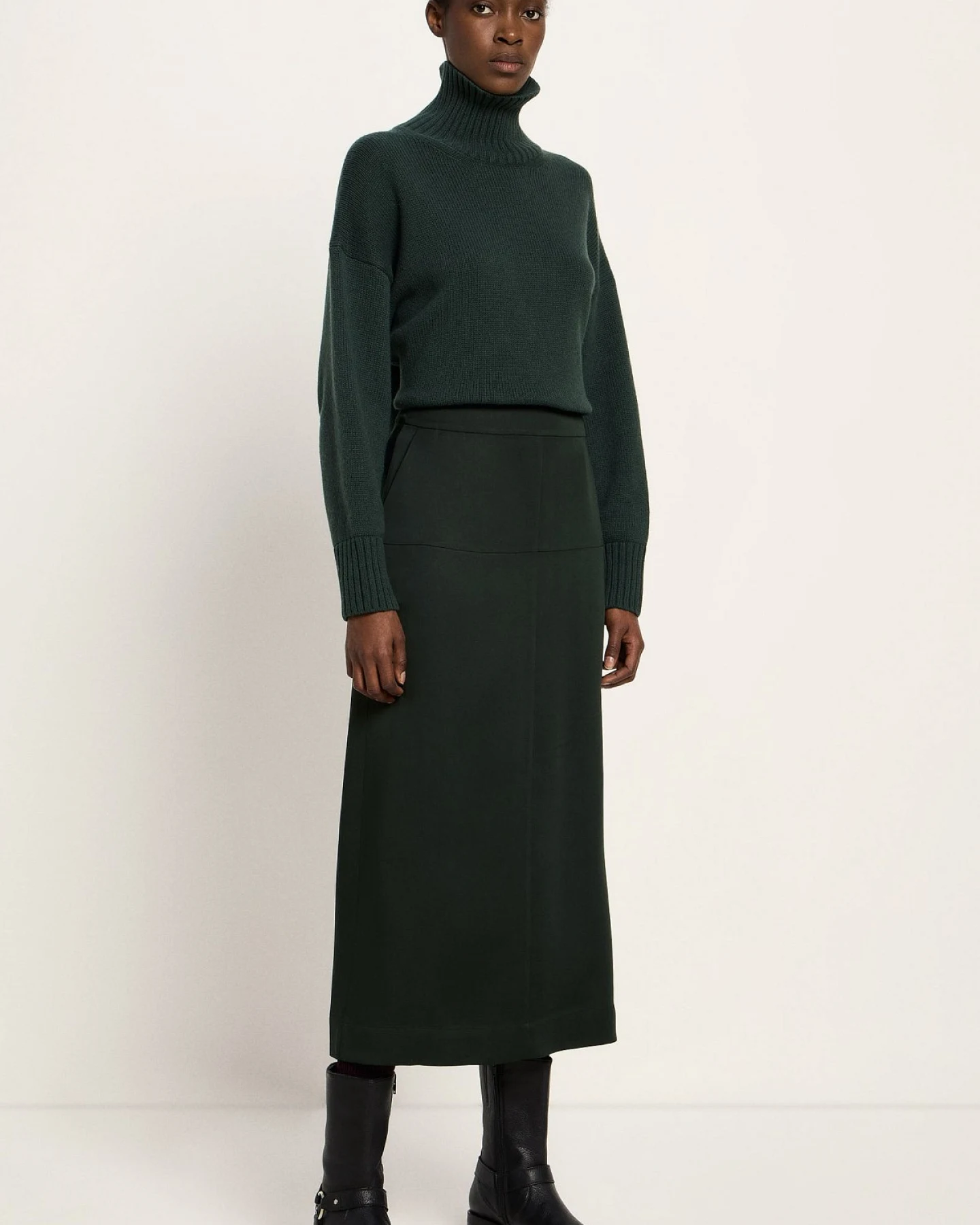 Rock Tencel Grün – Ansicht 2