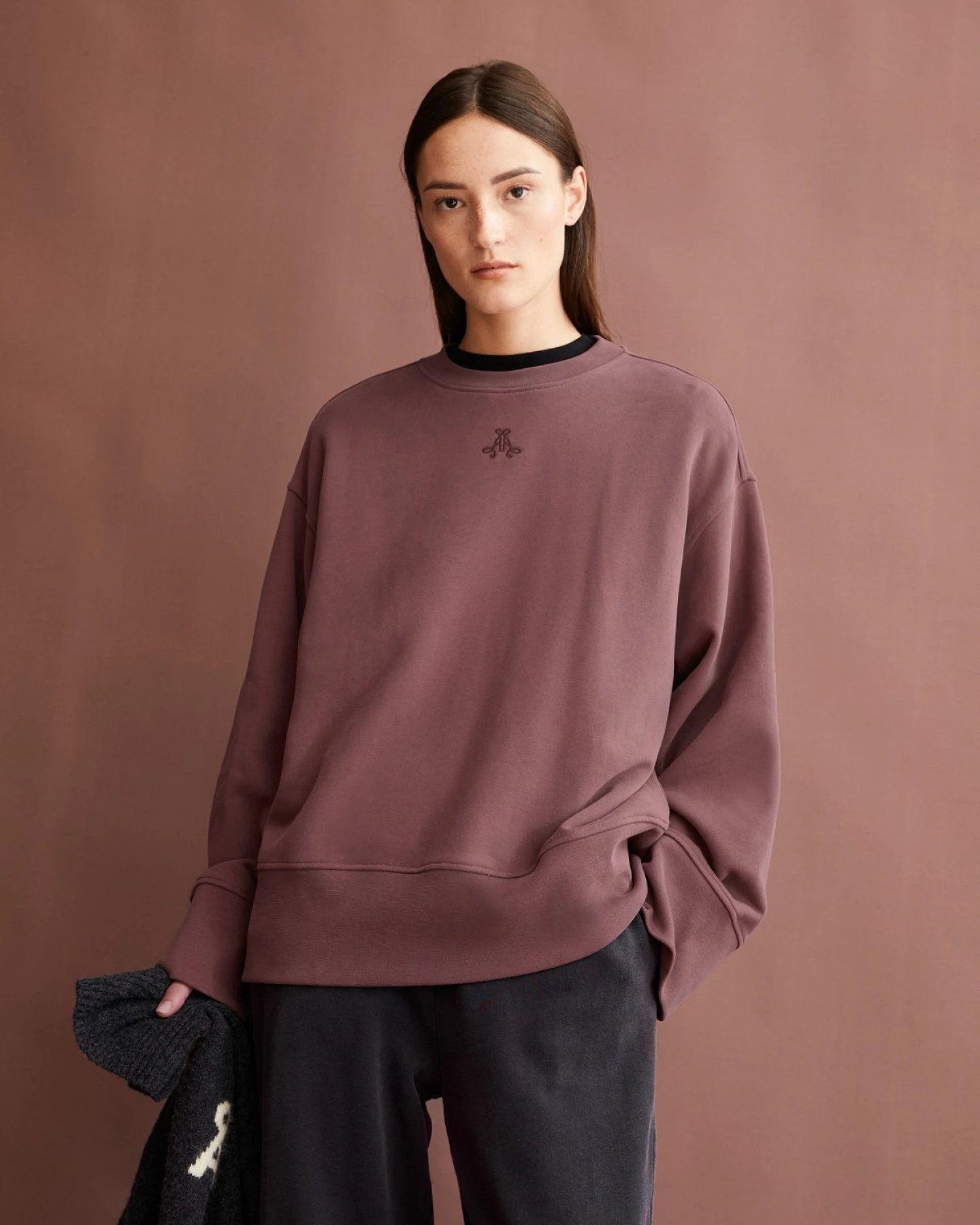 Sweatshirt Anwaa Rot – Ansicht 5