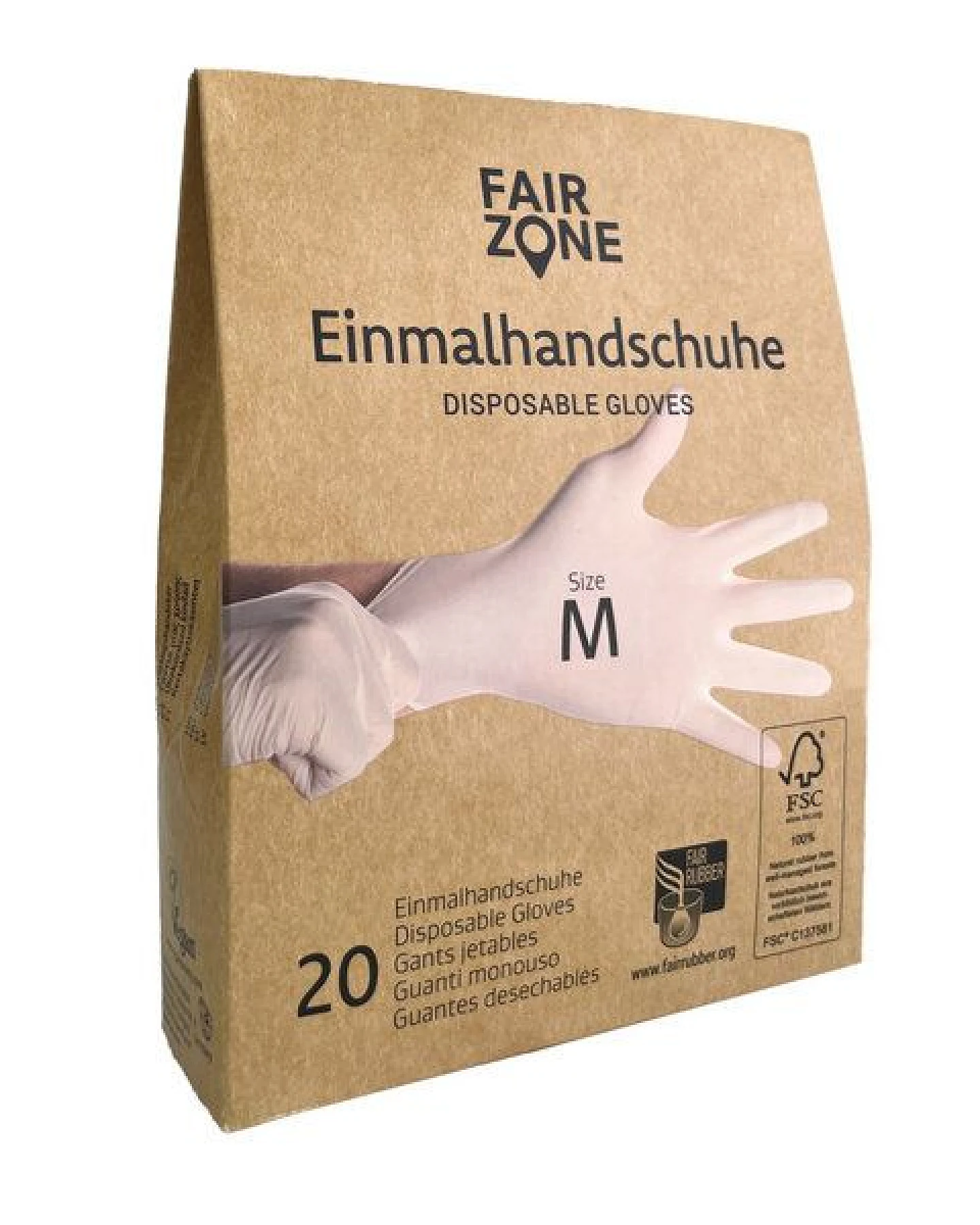 FAIR ZONE Einweghandschuhe Größe M – Ansicht 3