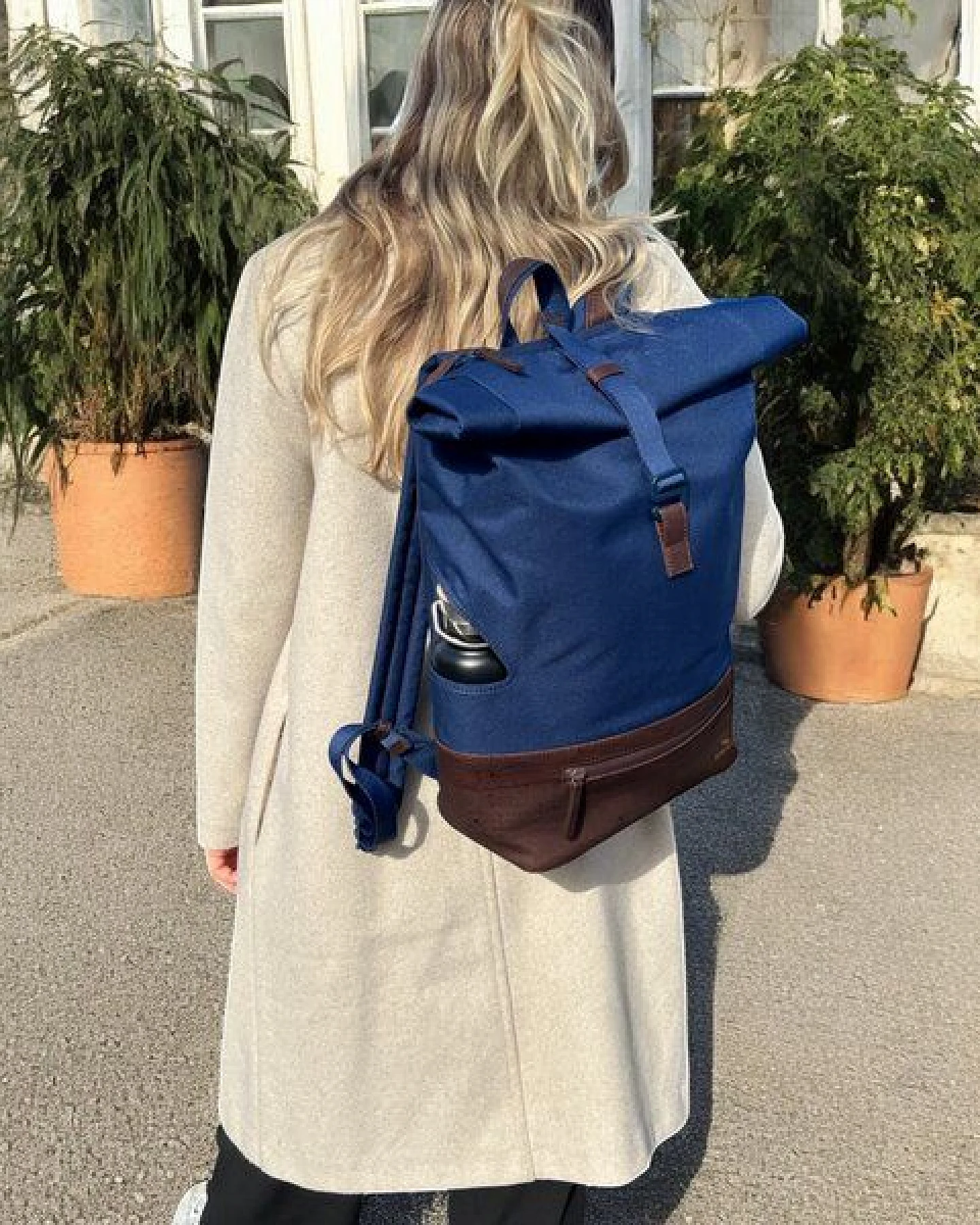 Sperling "Daily" Rucksack aus Kork und recyceltem PET – Ansicht 2