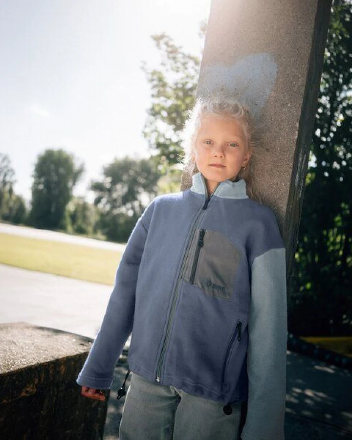 NOORLYS Baumwoll-Fleece-Jacke FÖHRWIND