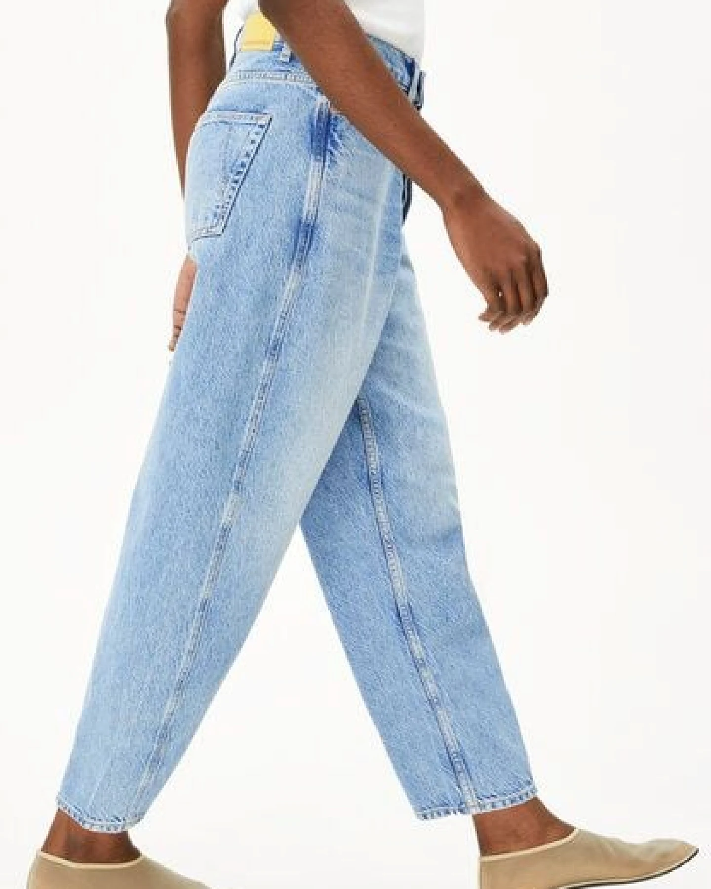 ARMEDANGELS BAARLY BARREL Damen Barrel Jeans SaXcell® Lyocell Mix – Ansicht 4