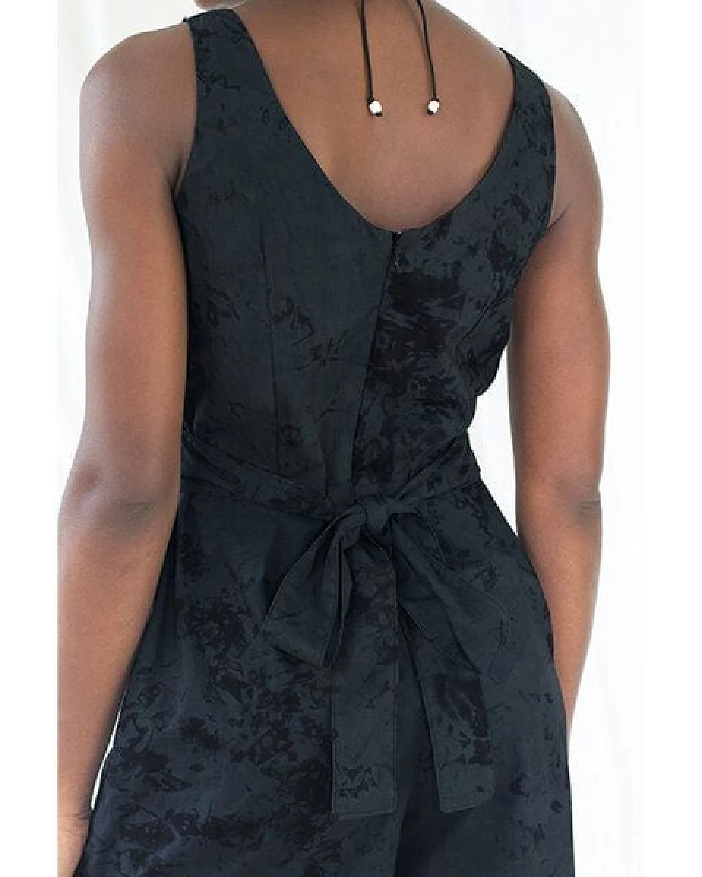 Global Mamas Bio Romper - Bikes/Mable/Adobe/Sankofa/Morse Code – Ansicht 3