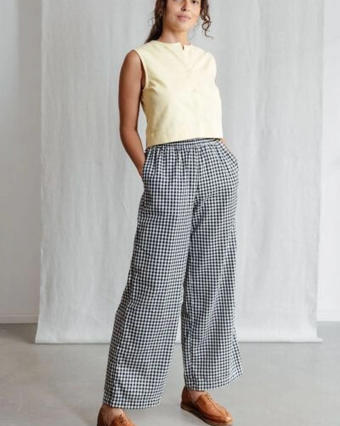 Jyoti - Fair Works Bio-Baumwoll Hose Jayan – Ansicht 2