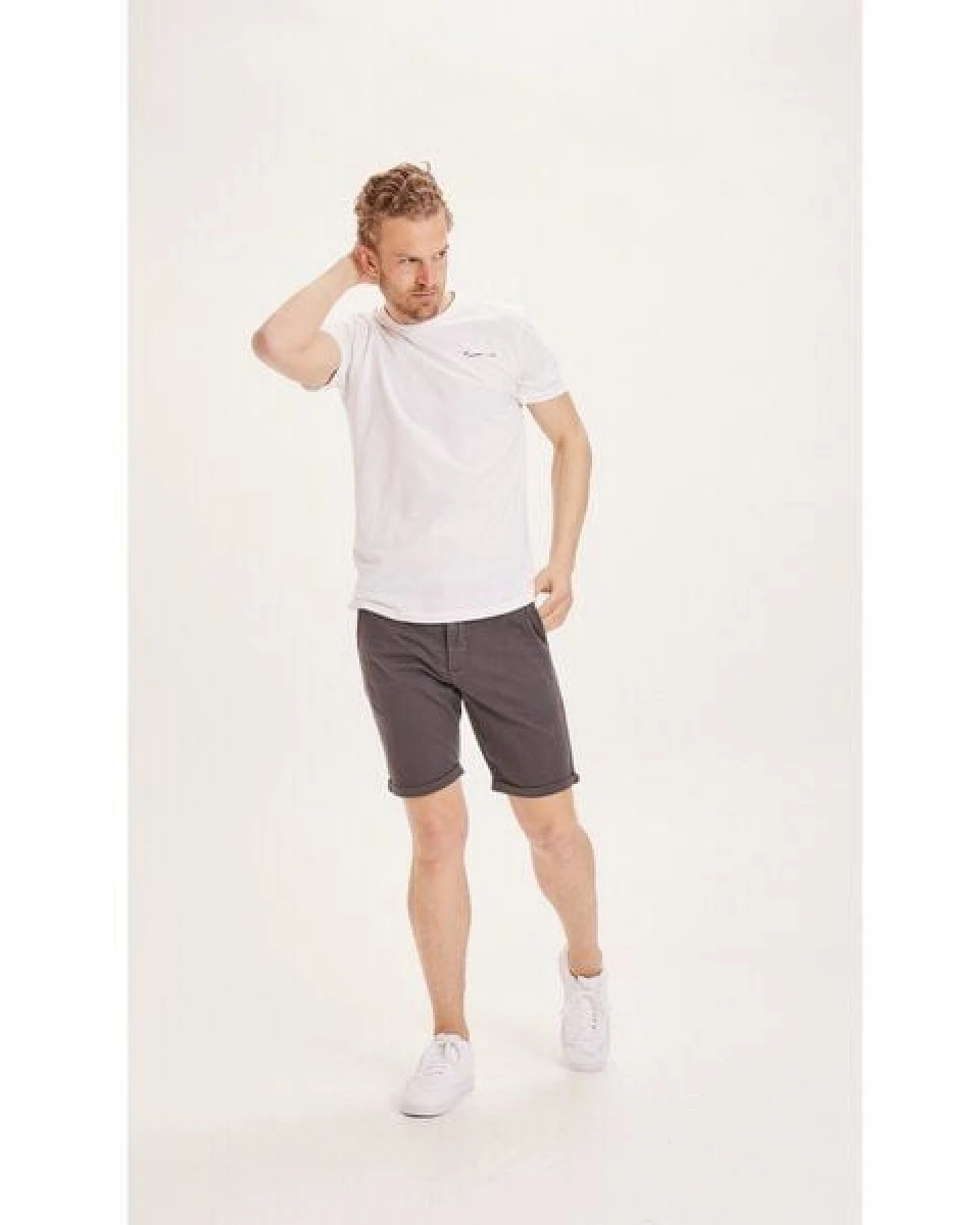 KnowledgeCotton Apparel Shorts - CHUCK regular chino poplin shorts – Ansicht 3