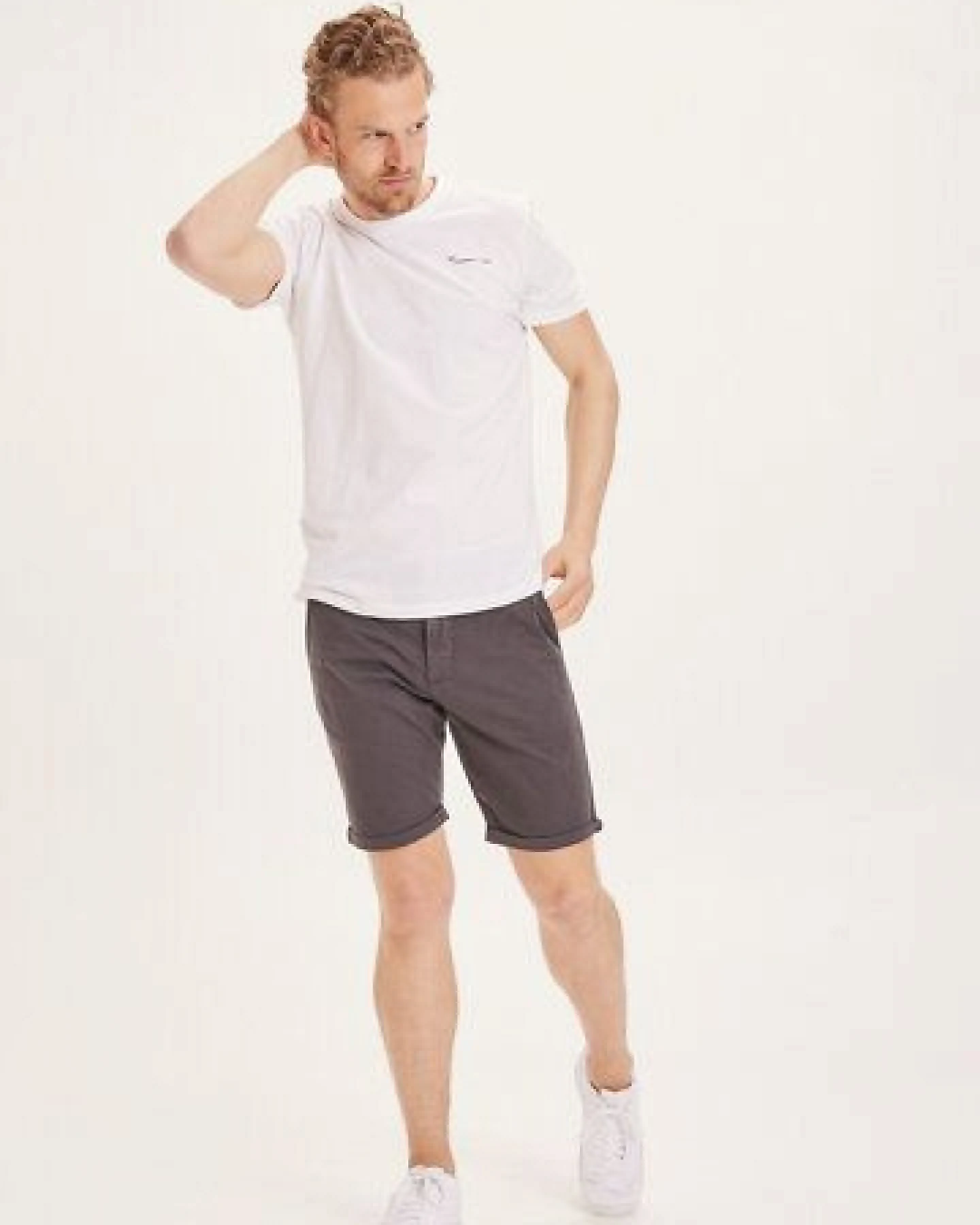 KnowledgeCotton Apparel Shorts - CHUCK regular chino poplin shorts – Ansicht 4