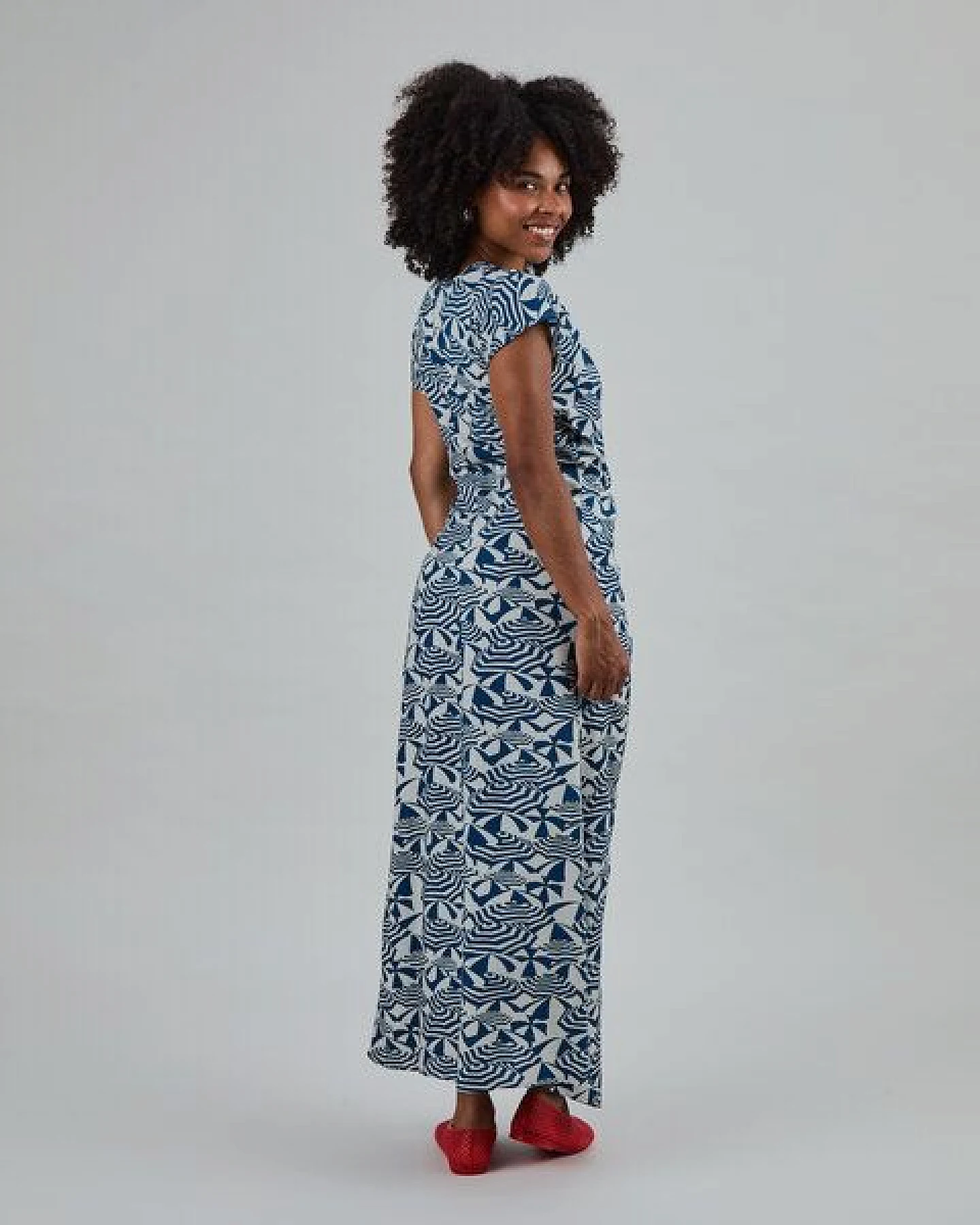 Brava Fabrics Wickelkleid Sombrilla – Ansicht 2
