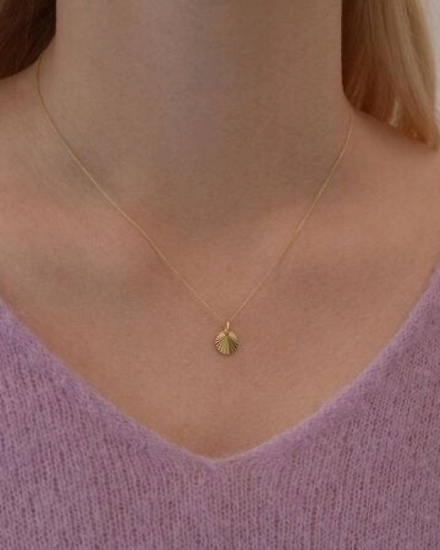 BELLYBIRD Jewellery Halskette - SONNENSCHEIN Anhänger in Silber/ Silber vergoldet – Ansicht 3