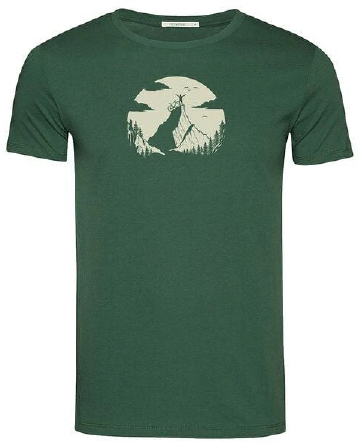 GREENBOMB T-Shirt Nature Clouds Ride Guide
