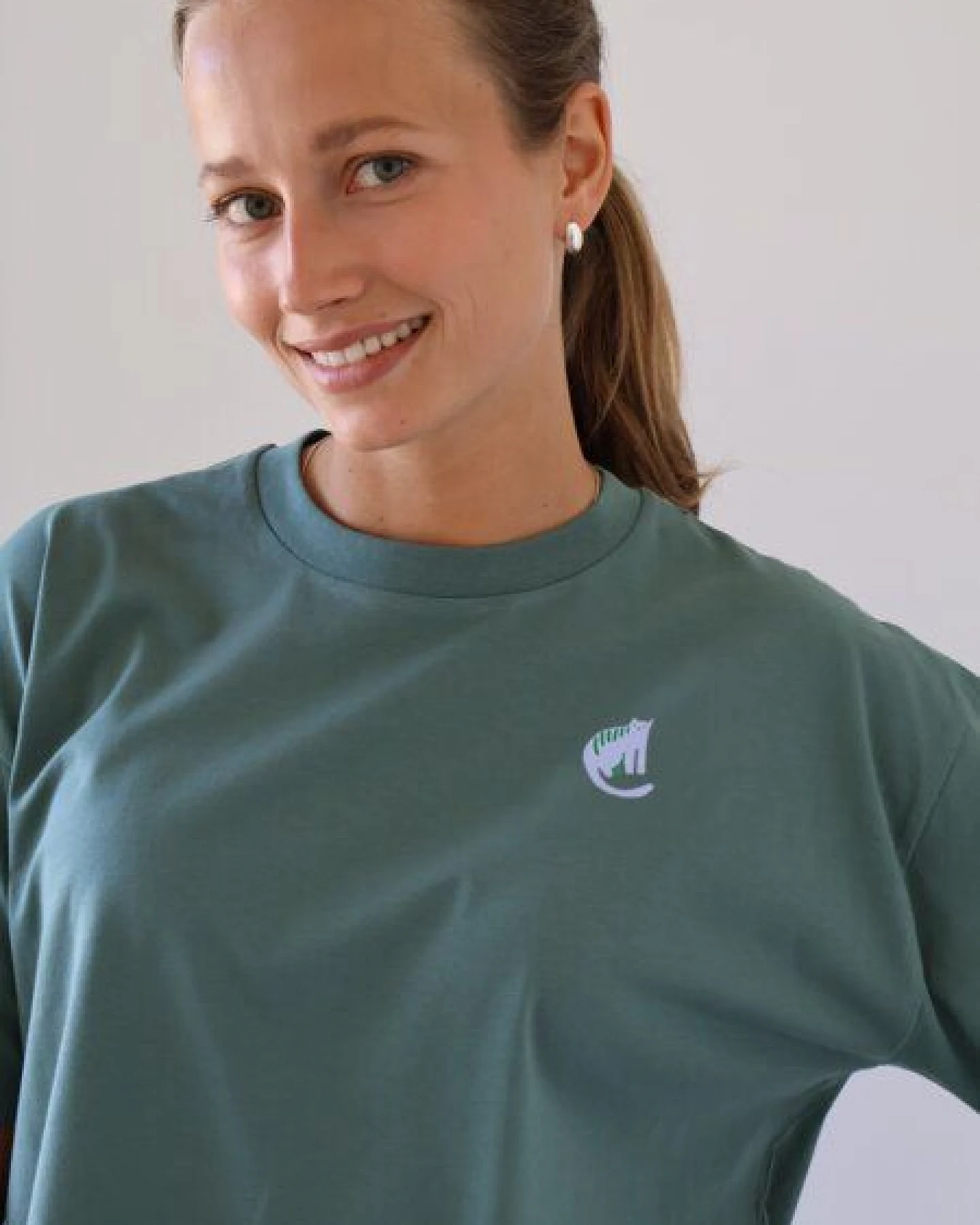 Kultgut Artdesign - Shirt 100% Biobaumwolle - Boxiform /Cat – Ansicht 3