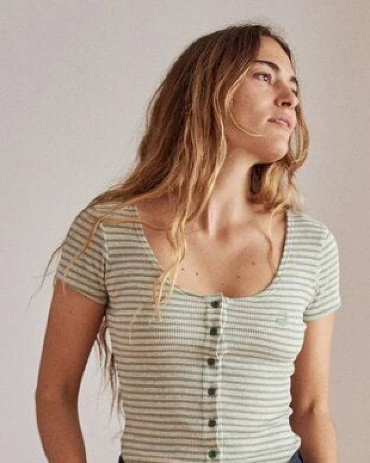 TWOTHIRDS Top Vegan "Anda" aus recyceltem Material