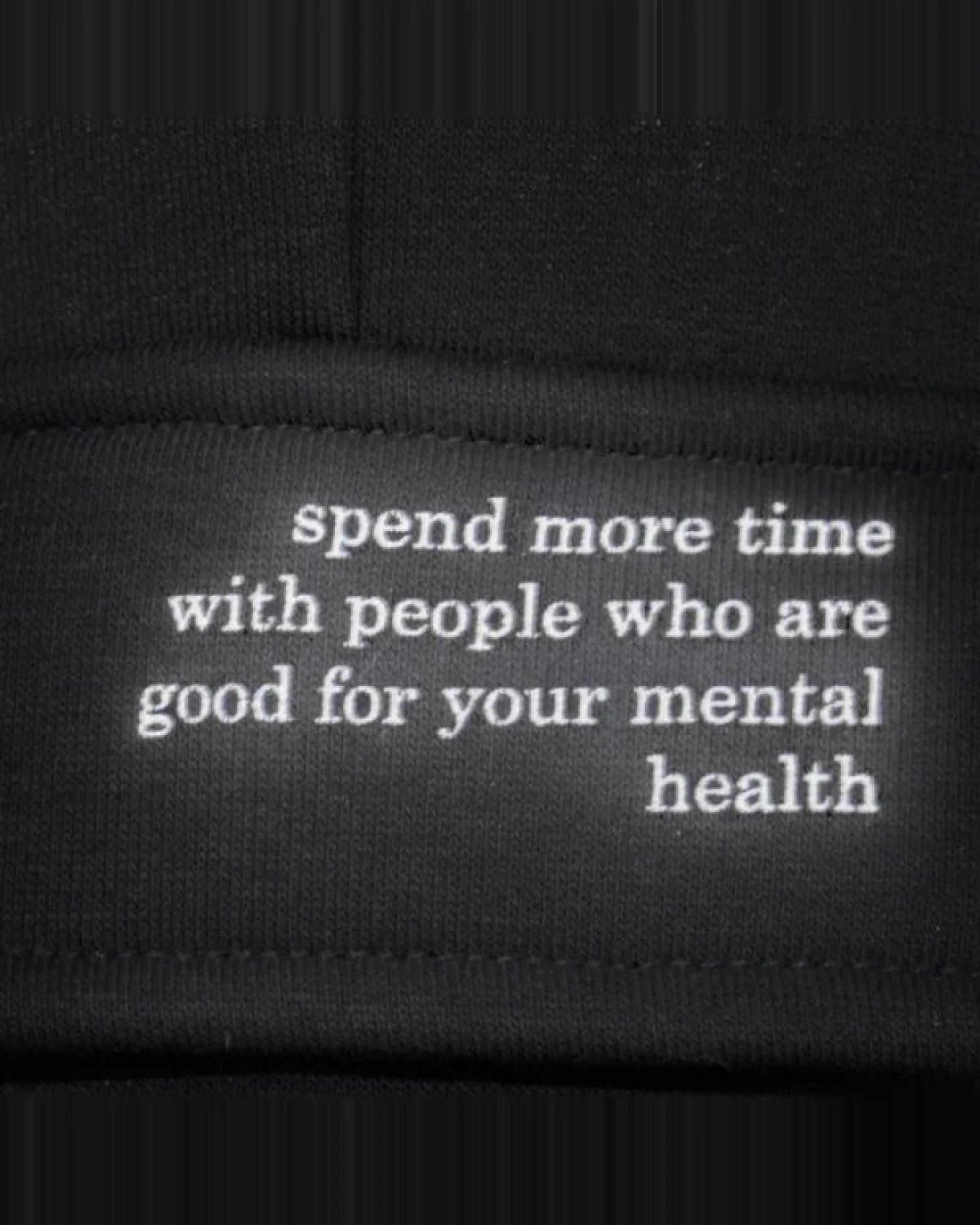 GOOD GIRL BAD HABITS Sweat Jogging-Cargo-Hose "MENTAL HEALTH" – Ansicht 3