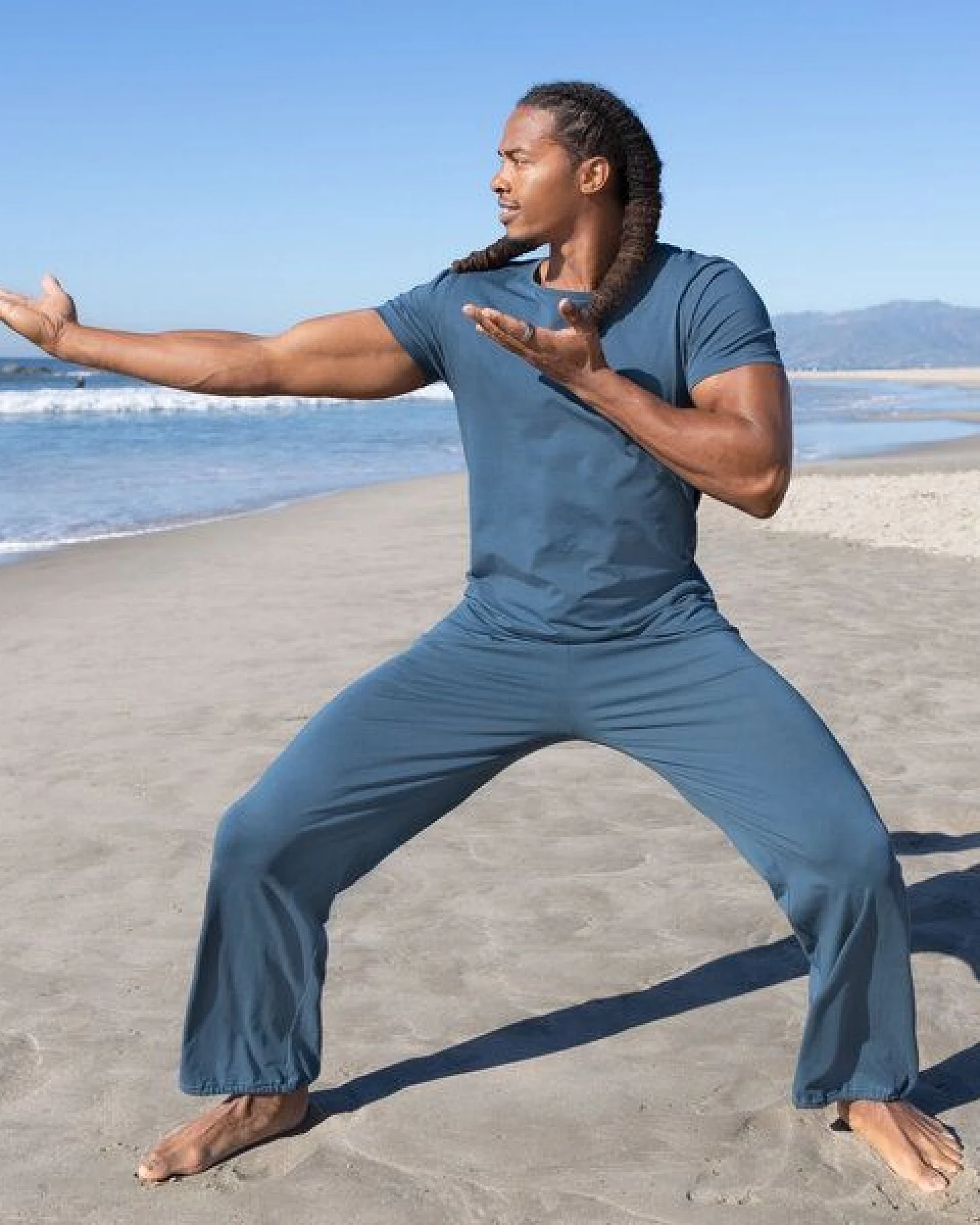 Jaya CARLOS - Männer - Hose für Yoga und Freizeit aus Biobaumwolle – Ansicht 4
