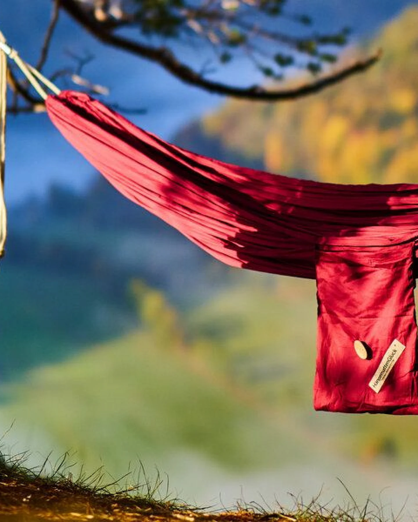HängemattenGlück Single-Reisehängematte CAMINO S aus Bio-Baumwolle – Ansicht 4