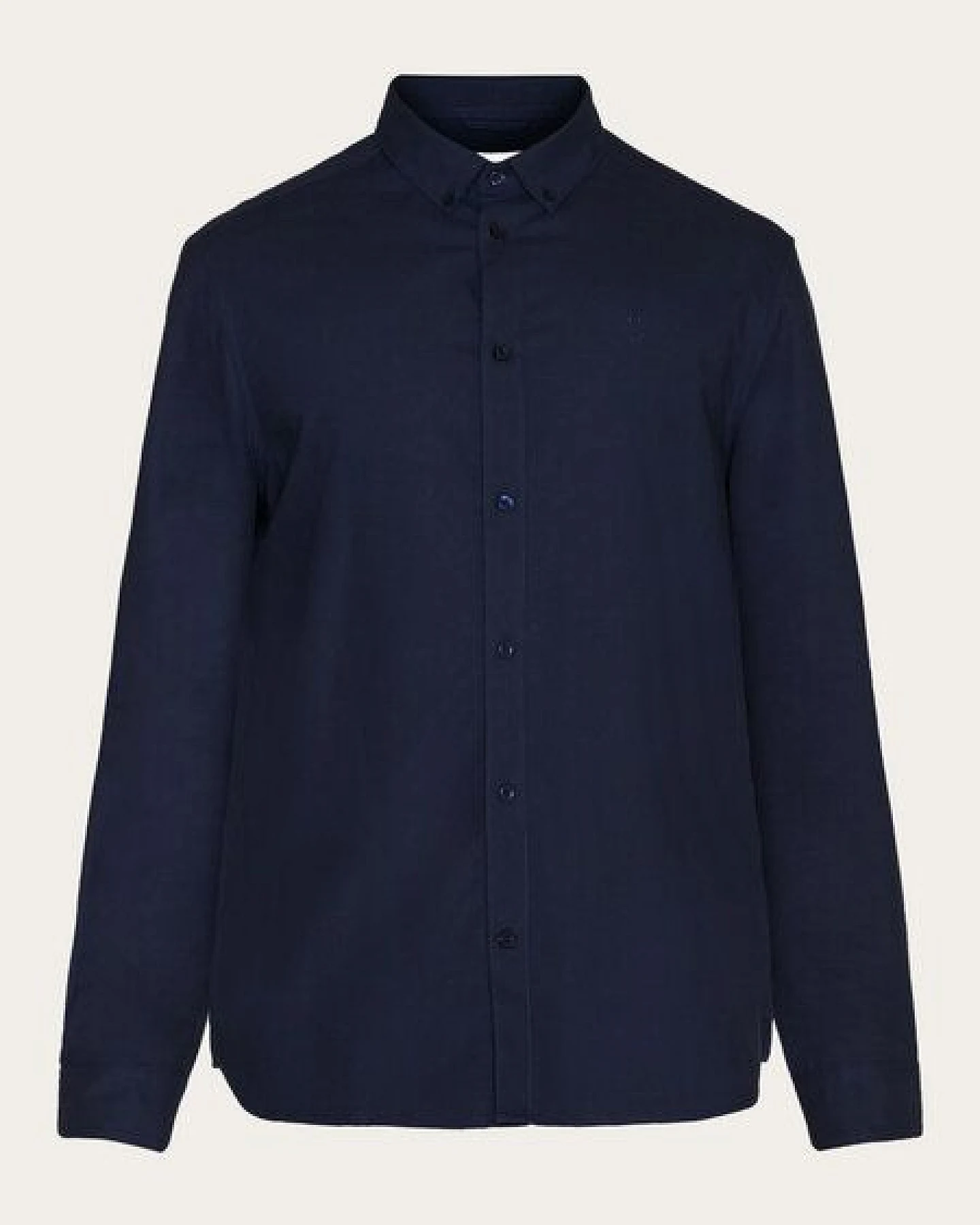KnowledgeCotton Apparel Oxford Hemd - HARALD small owl oxford regular fit shirt - aus Bio-Baumwolle – Ansicht 3