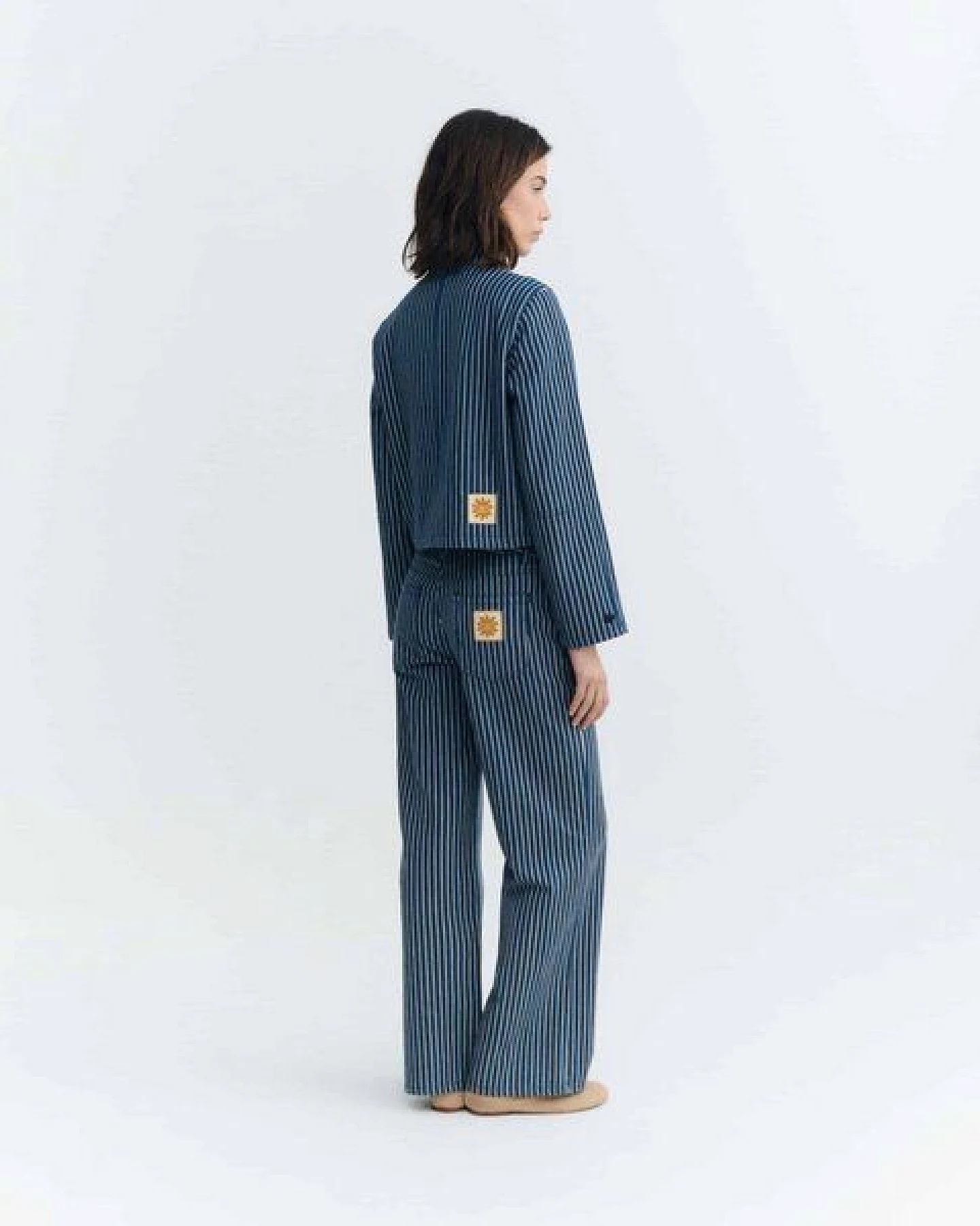 thinking mu Railway Stripes Astrid Jacket – Ansicht 2