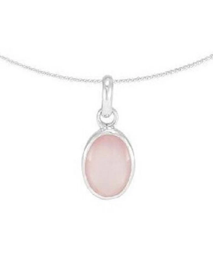 pakilia Silber Kette Perlmutt Fair-Trade und handmade