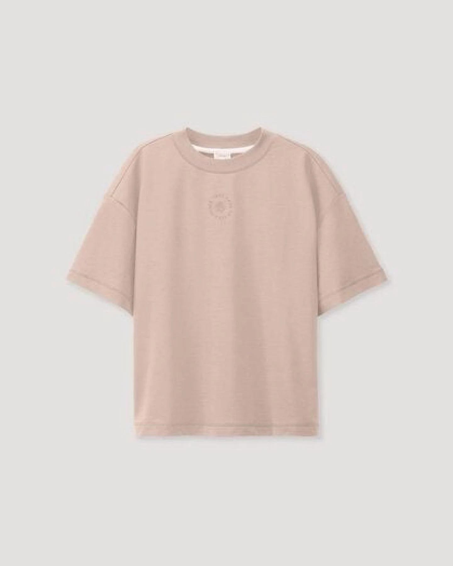 hessnatur T-Shirt Cropped Oversize aus Bio-Baumwolle mit Kapok – Ansicht 3