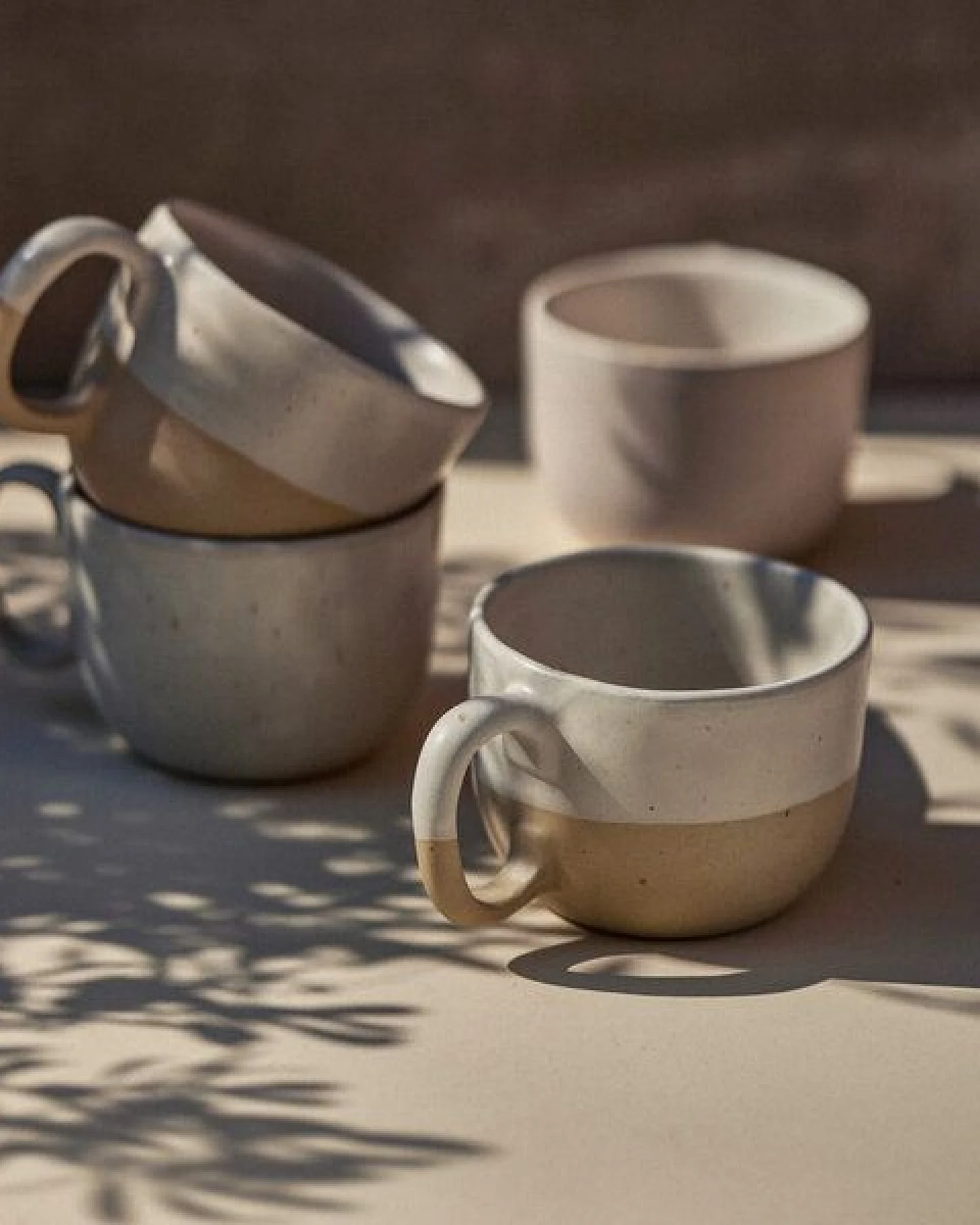 onomao Handgemachte Große Tasse aus Steinzeug – Ansicht 2
