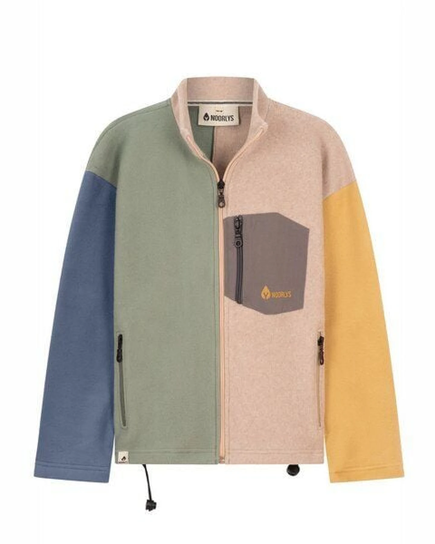 NOORLYS Baumwoll-Fleece-Jacke FÖHRWIND – Ansicht 2