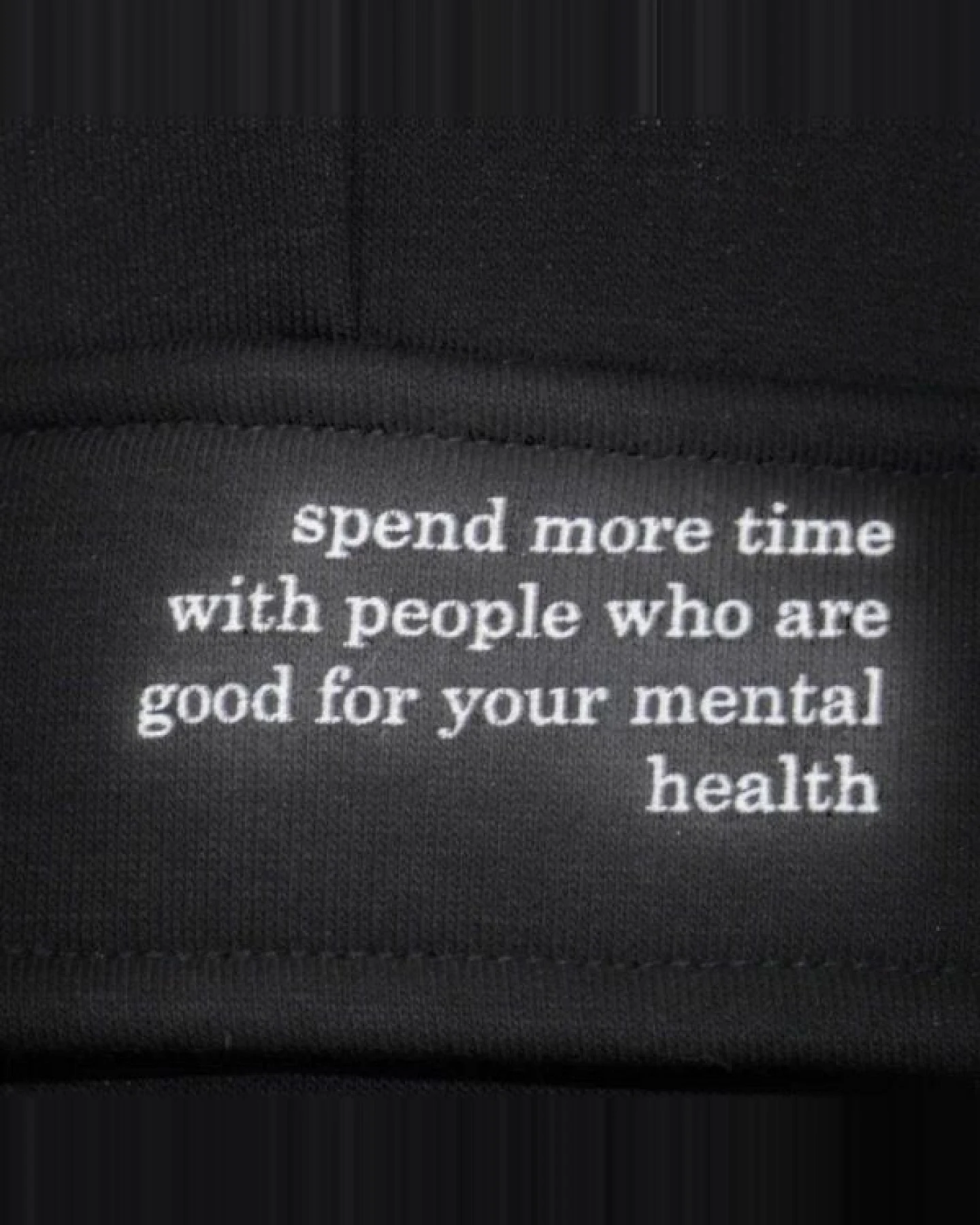 GOOD GIRL BAD HABITS Sweat Jogging-Cargo-Hose "MENTAL HEALTH" – Ansicht 3