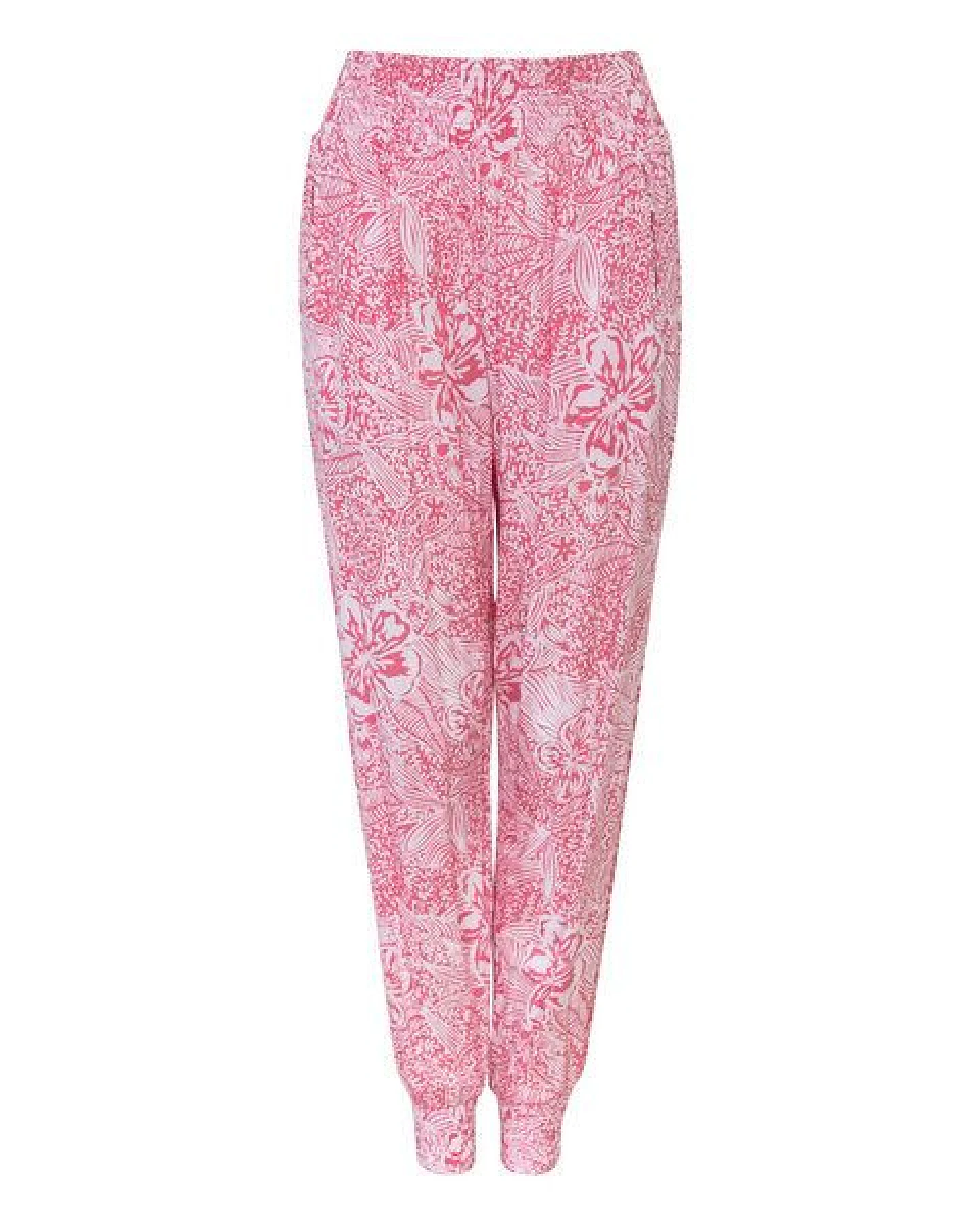 Jaya ANANDA ROSEBIRD & FLOWERS - Damen - Sommerhose für Yoga und Freizeit – Ansicht 3