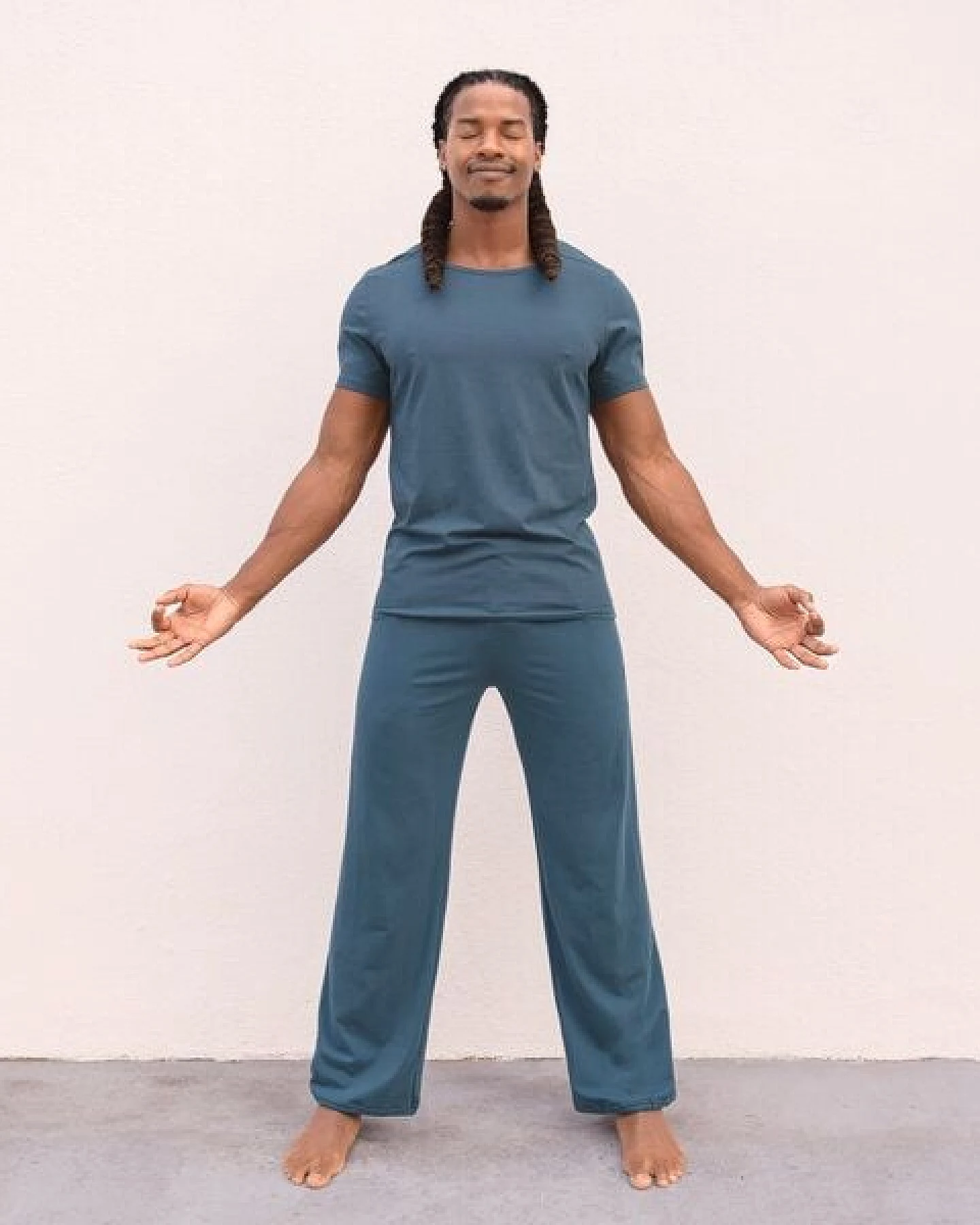 Jaya CARLOS - Männer - Hose für Yoga und Freizeit aus Biobaumwolle – Ansicht 2