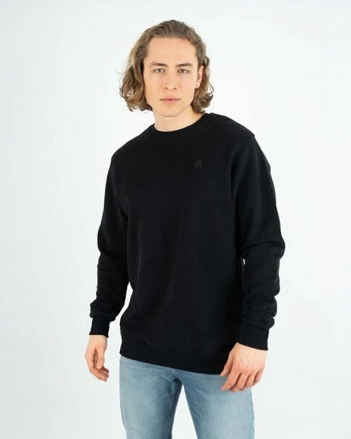 NOORLYS Basic-Sweater MOODIG