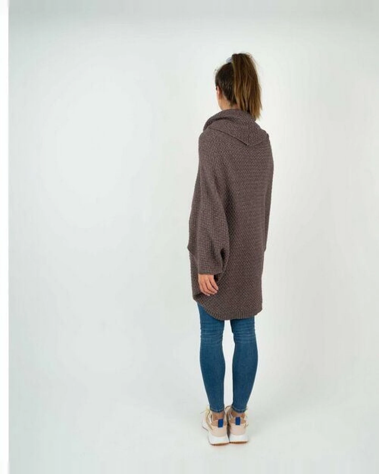 NOORLYS Strick-Poncho MUUS – Ansicht 4