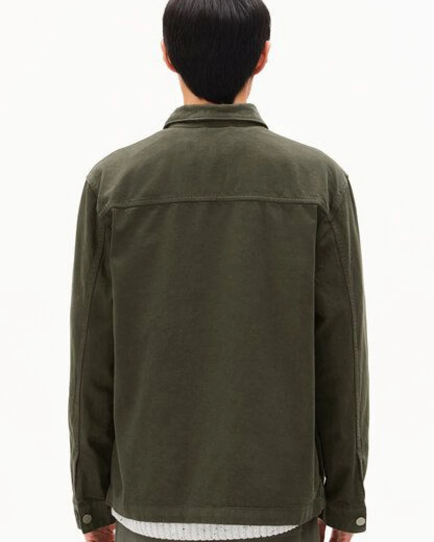 ARMEDANGELS YUNAAI Herren Overshirt aus recycelter Baumwolle – Ansicht 2