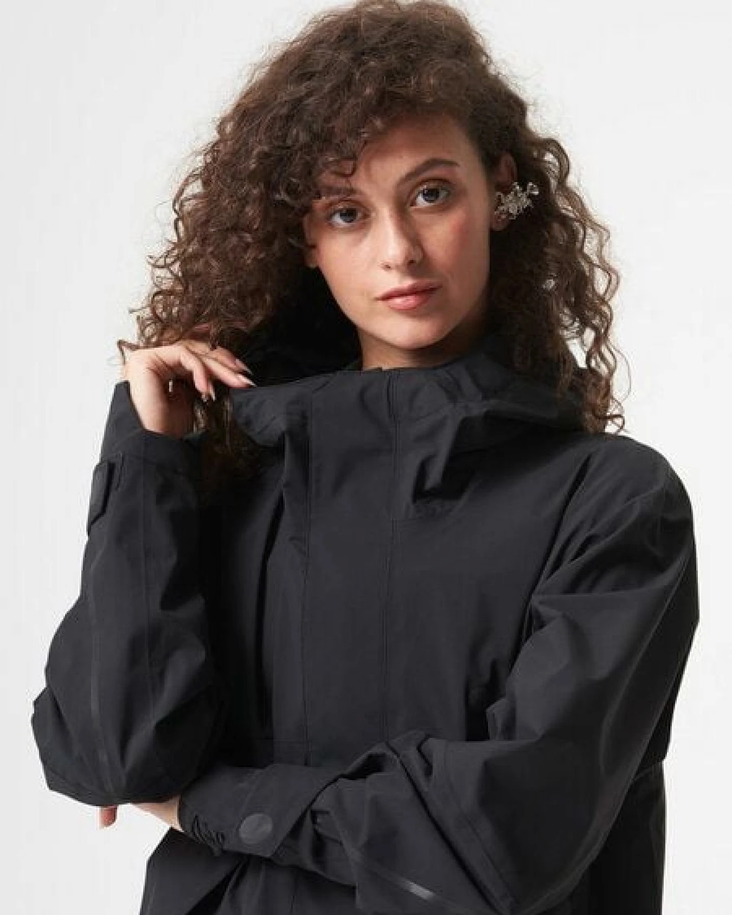 pinqponq Unisex Regenjacke - Aestech Parka - aus recyceltem Polyester – Ansicht 3