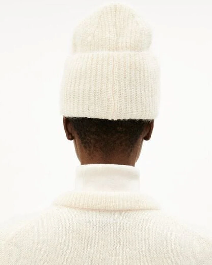 ARMEDANGELS SNOWAA Unisex Mütze aus Mohair-Woll Mix