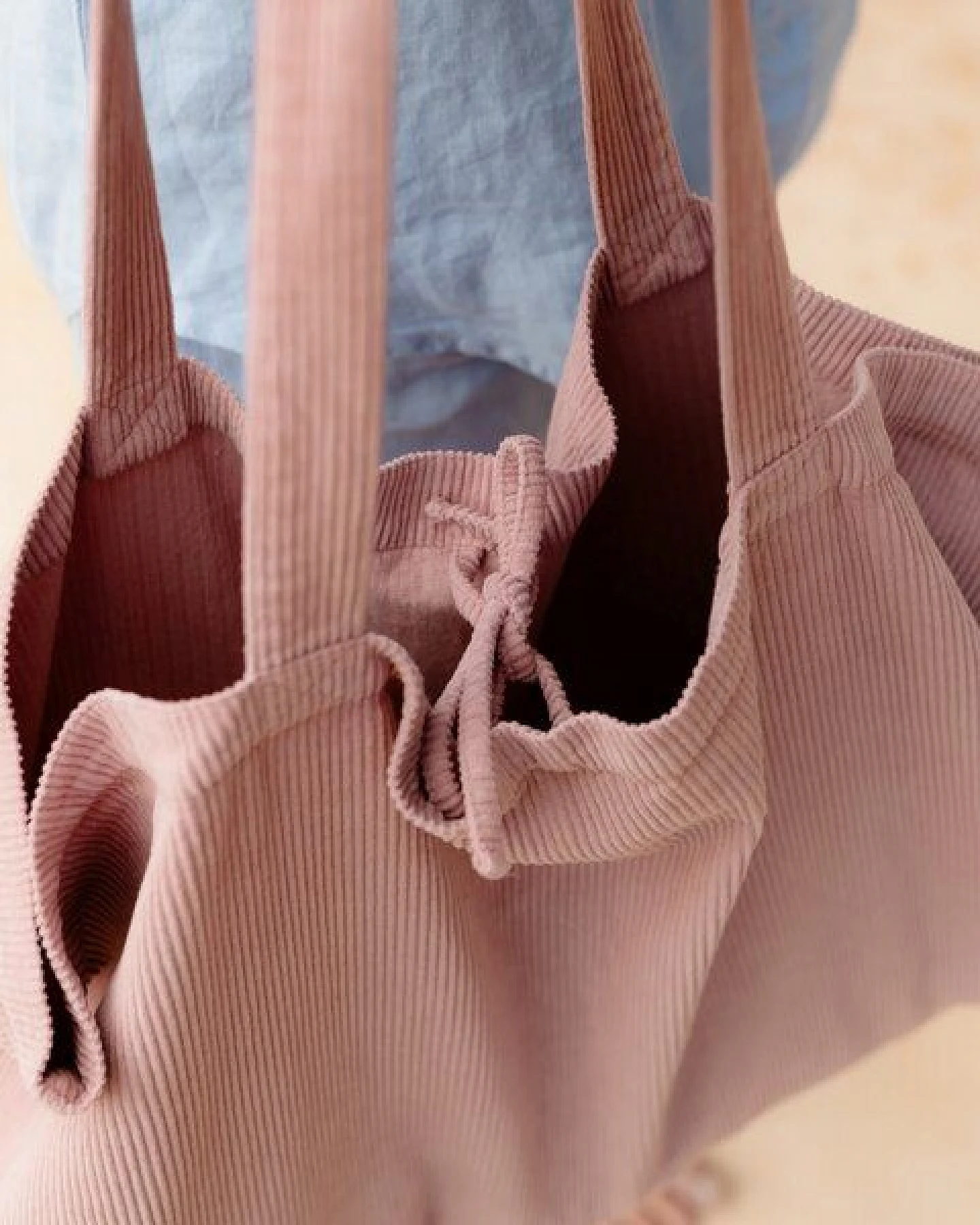 NORDLICHT Cord Tasche Shopper aus Bio-Baumwolle MARI – Ansicht 4