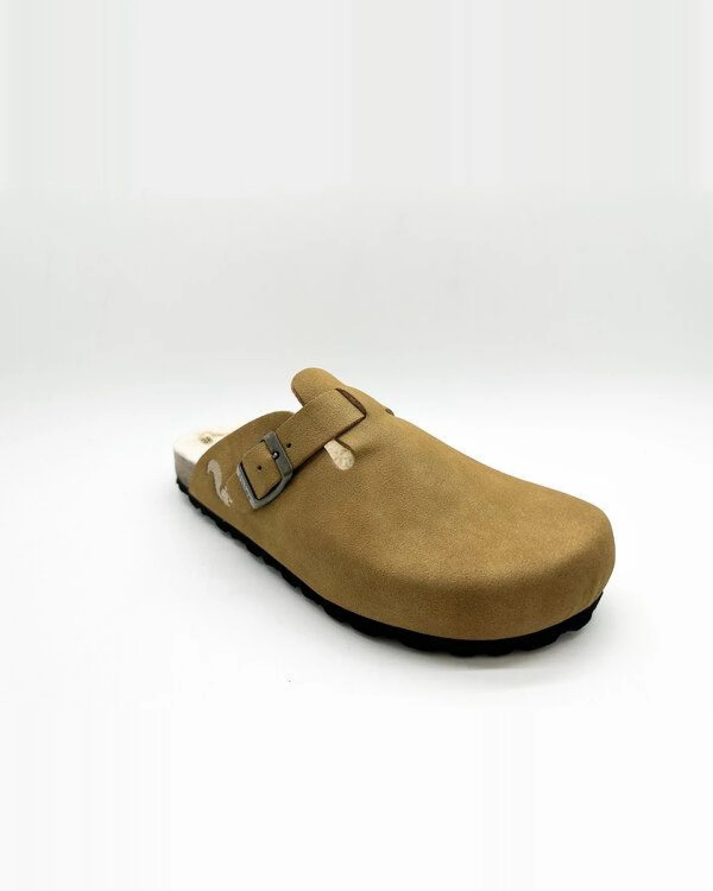 Vegane thies ® Eco Bio Warm Clogs aus rec. PET mit Kork-Tieffussbett – Ansicht 2