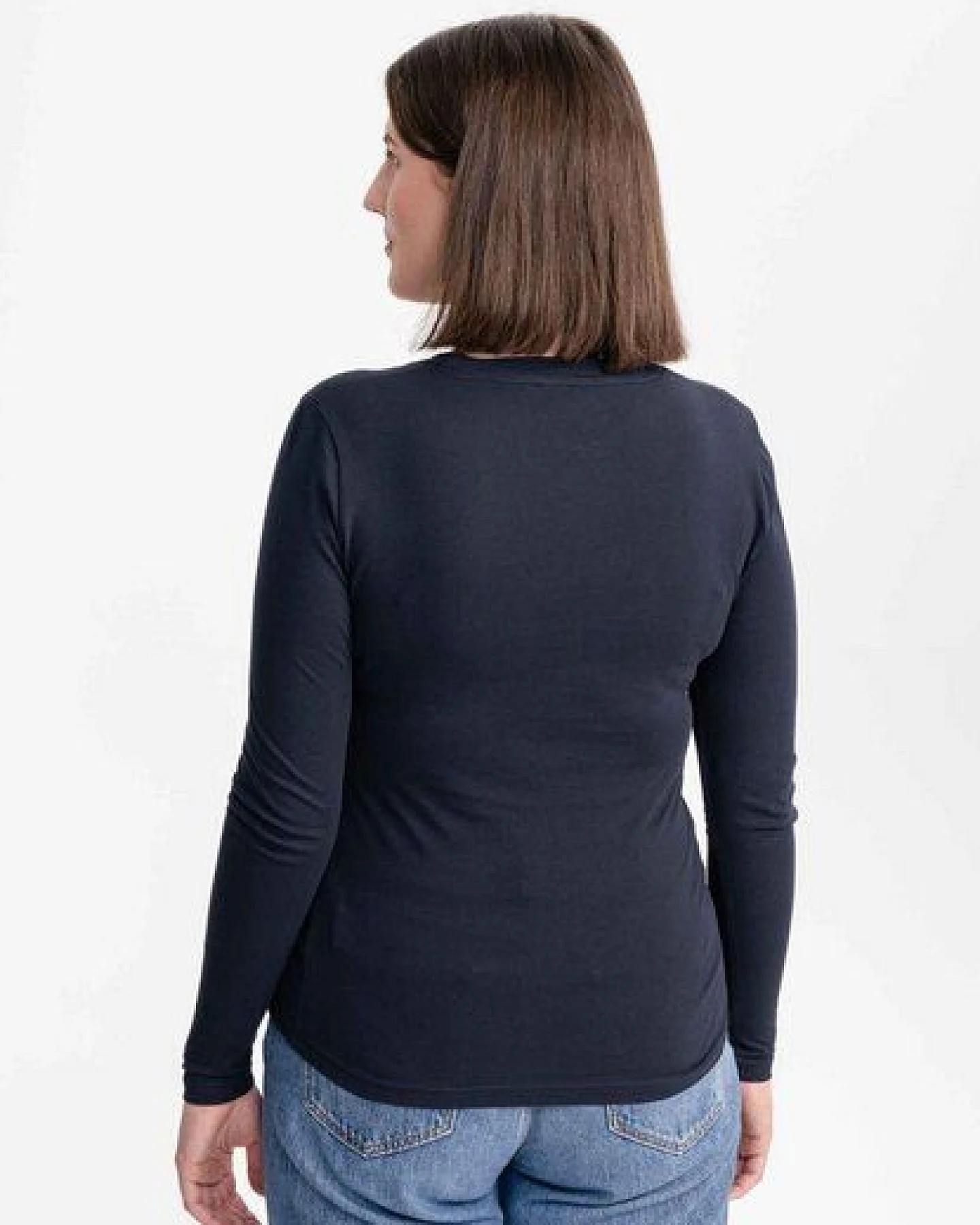 Basic Langarmshirt DHIVYA – Ansicht 2