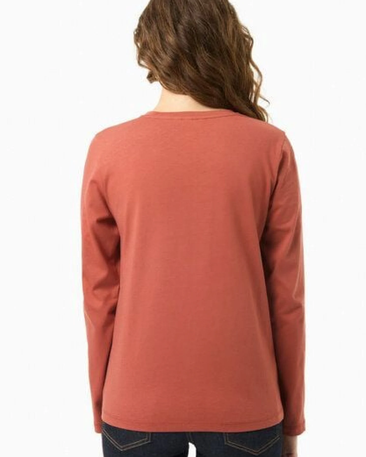 ORGANICATION Langarmshirt aus Bio-Baumwolle – Ansicht 4