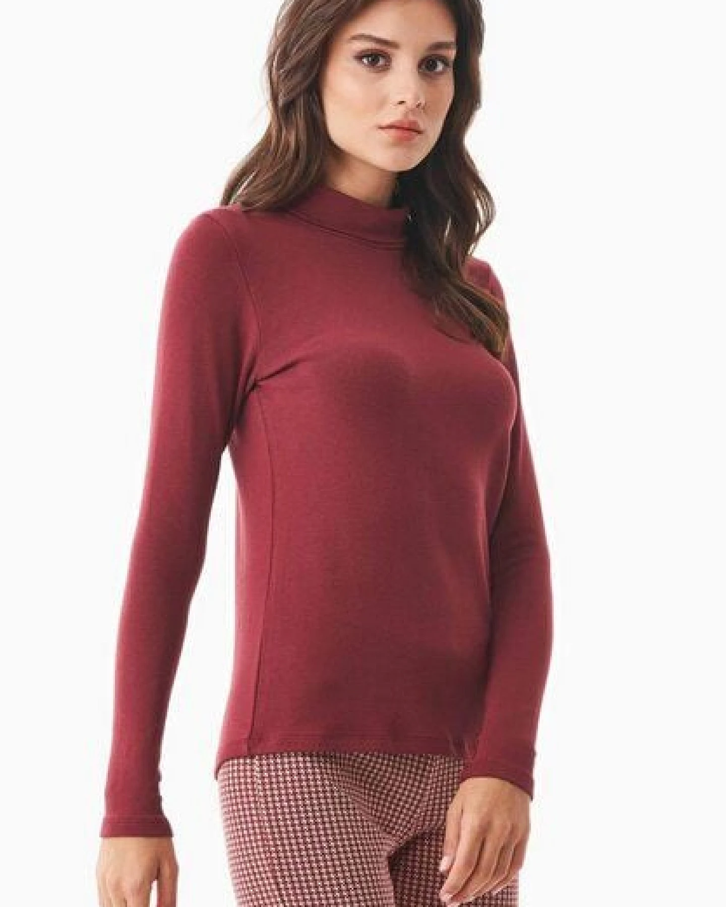 ORGANICATION Langarmshirt aus Bio-Baumwolle und TENCEL Modal – Ansicht 3