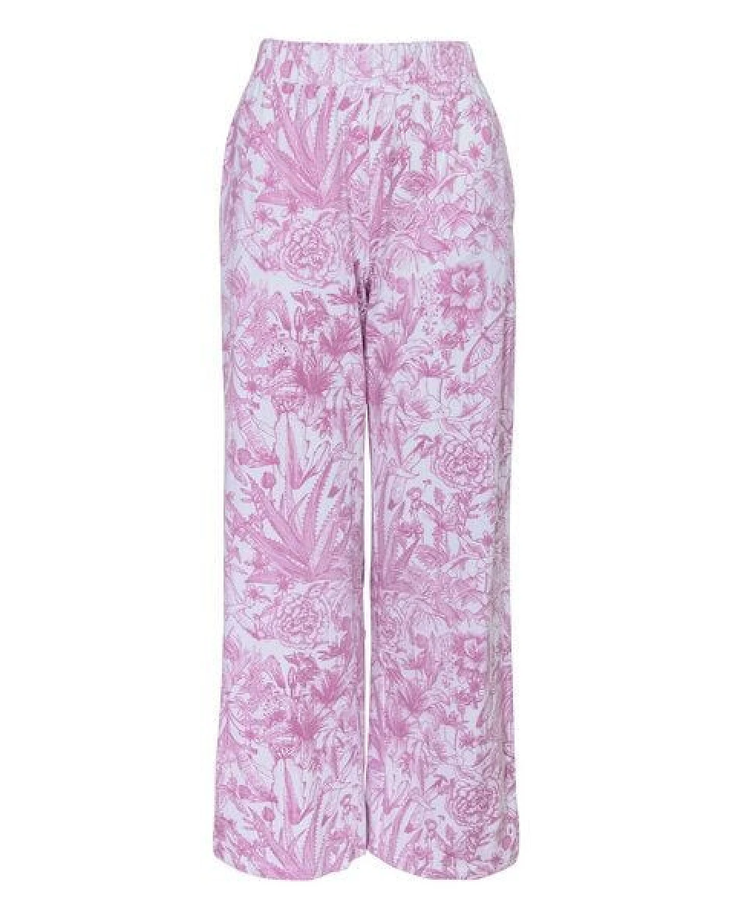 Jaya KAIRO COTTON FLOWERS - Damen - Yoga/Loungepants mit Print aus elastischer Biobaumwolle – Ansicht 2