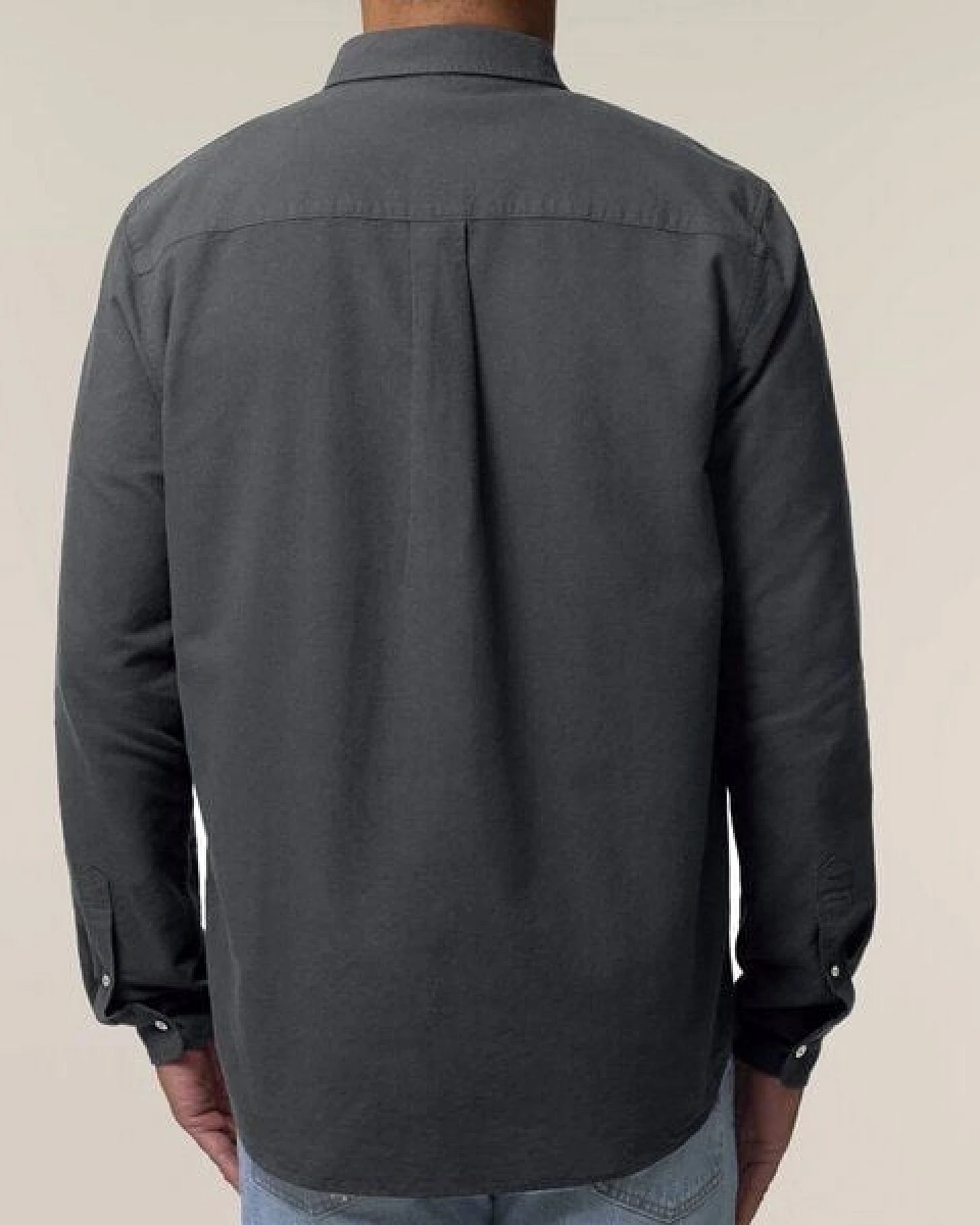 FAIRTICKEN BASICS Herren Oxford Hemd aus 100% Bio-Baumwolle – Ansicht 3