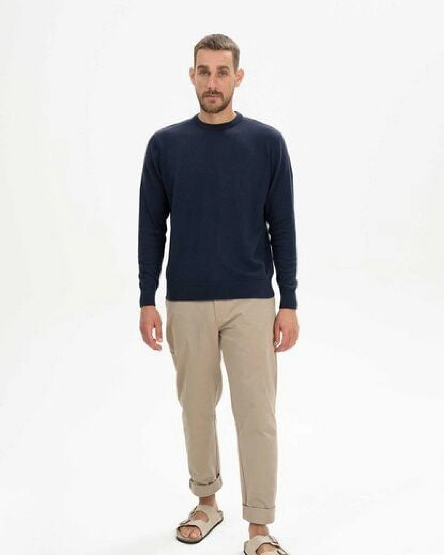 MELA Feinstrick Pullover Style HIMAL aus 100% Bio-Baumwolle – Ansicht 3